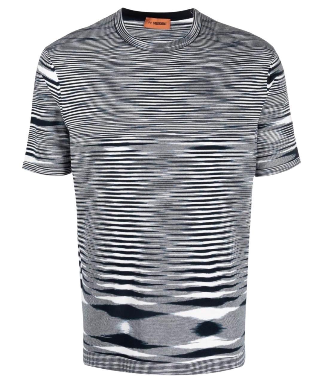 MISSONI Серая хлопковая кэжуал рубашка, фото 1