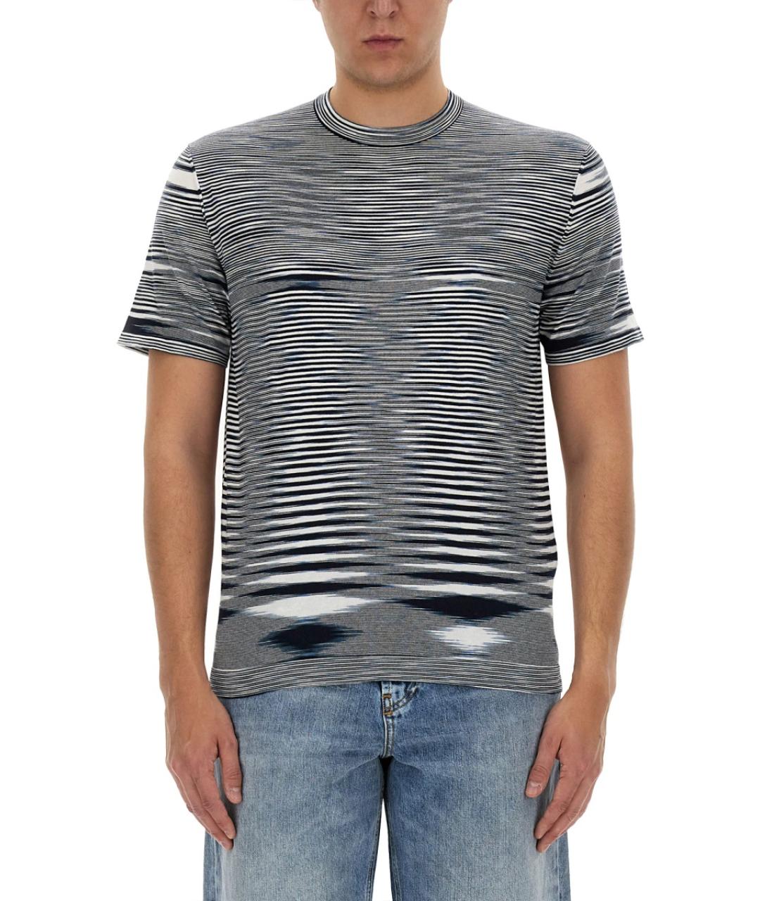 MISSONI Серая хлопковая кэжуал рубашка, фото 2