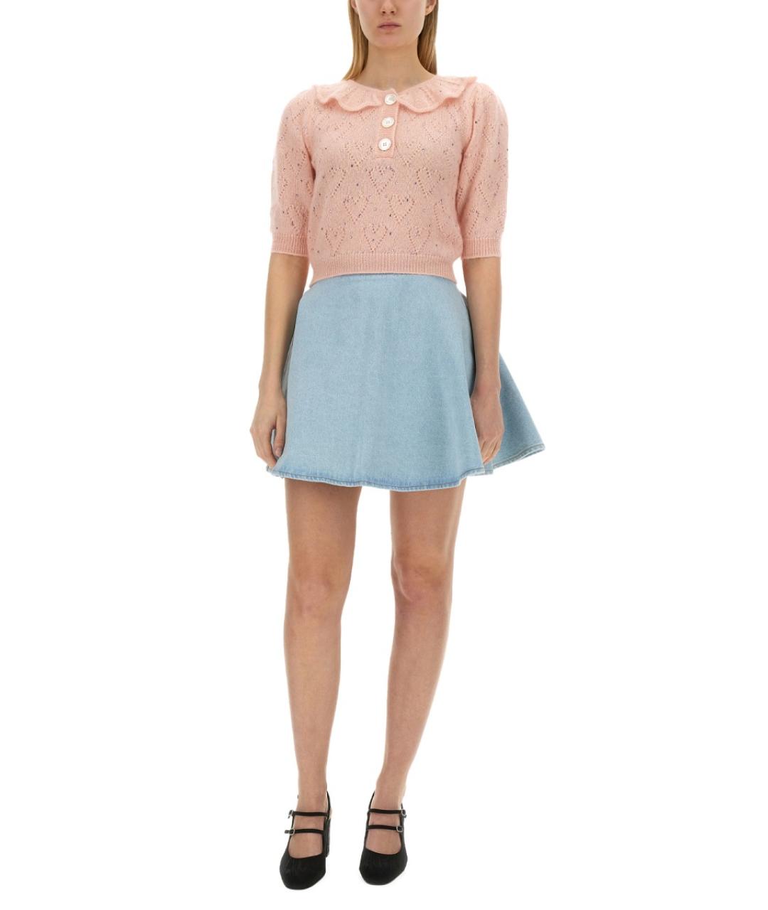 ALESSANDRA RICH Розовый джемпер / свитер, фото 3