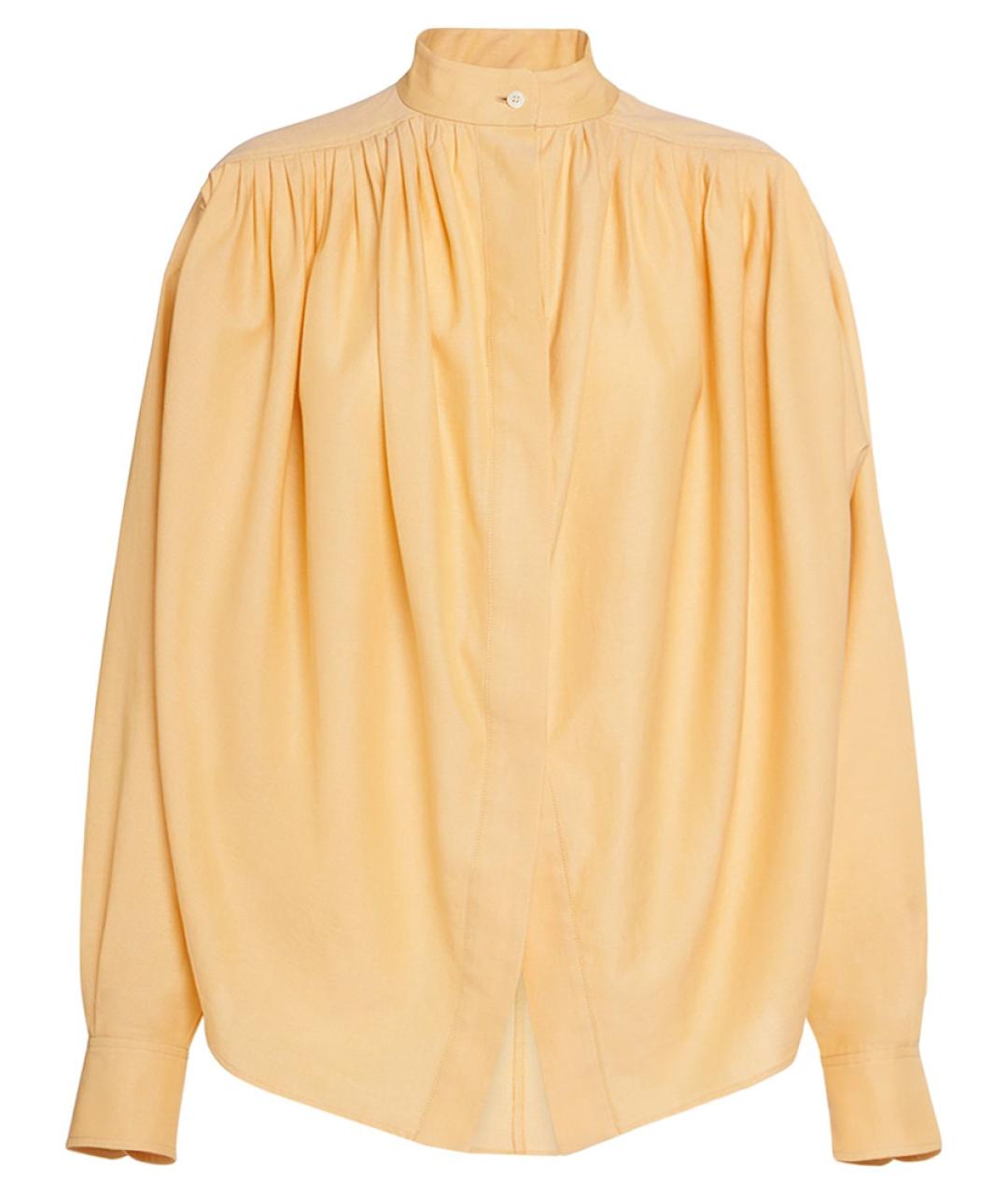 ETRO Желтая хлопковая рубашка, фото 1