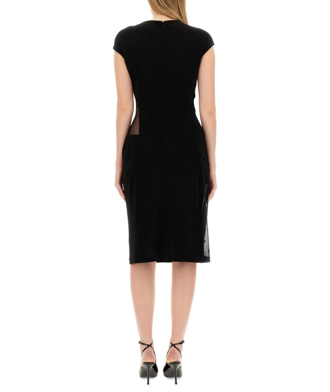 GIVENCHY Черное вискозное вечернее платье, фото 4