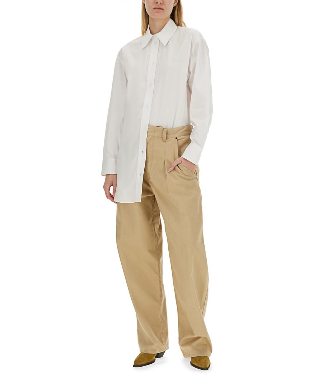 ISABEL MARANT Белая хлопковая рубашка, фото 3