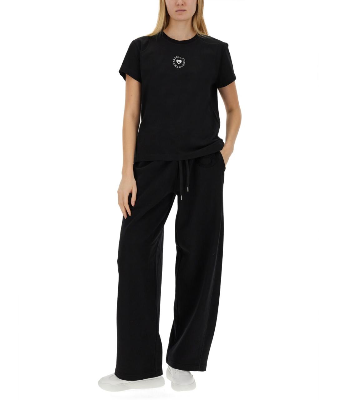 STELLA MCCARTNEY Черный хлопковый спортивные костюмы, фото 2