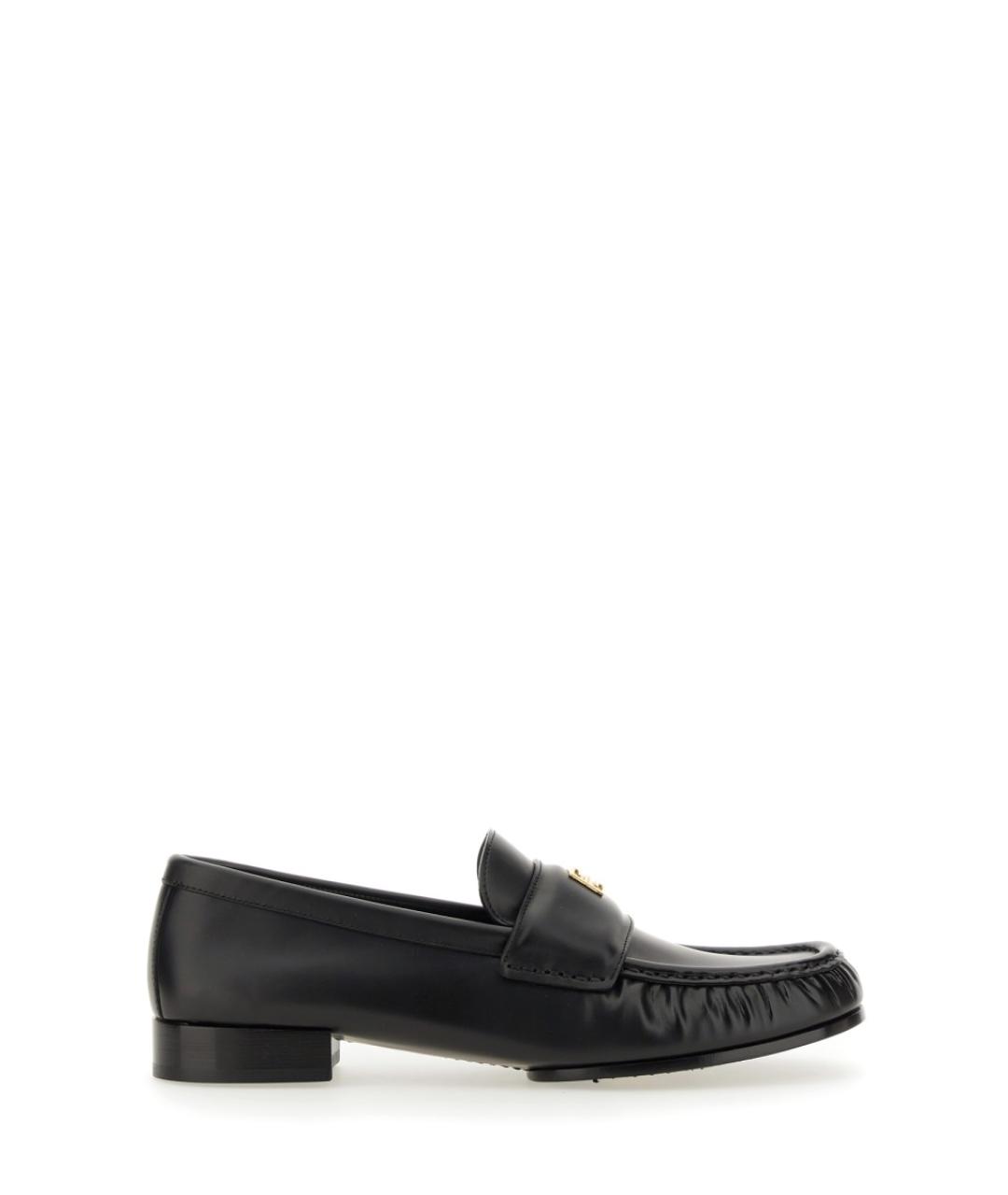 GIVENCHY Черные кожаные лоферы, фото 1
