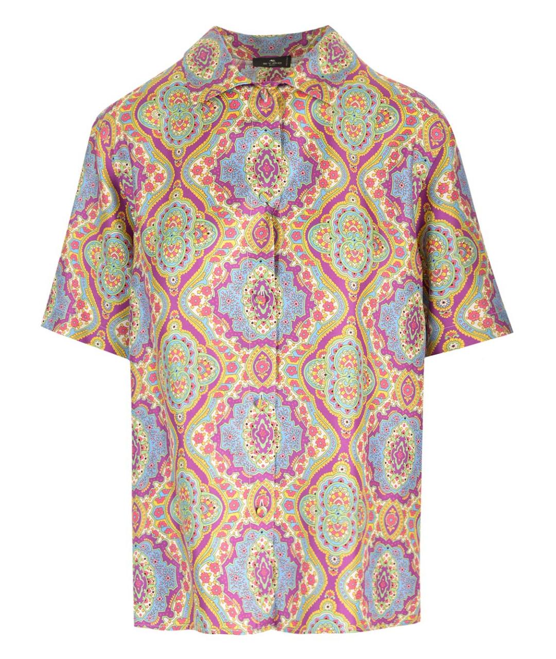 ETRO Мульти шелковая рубашка, фото 1