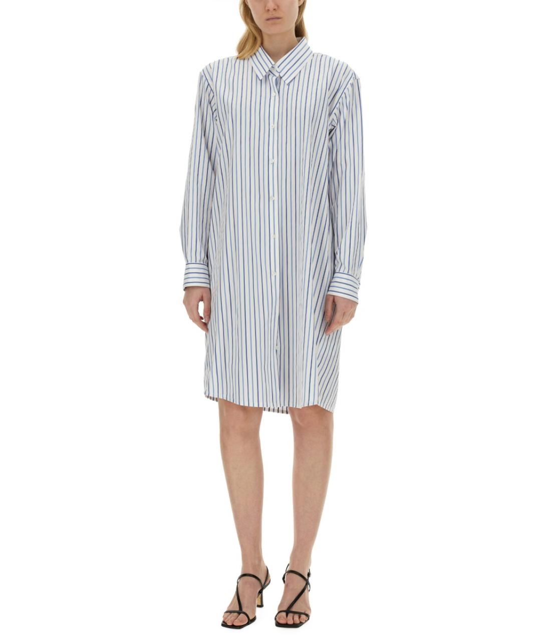 DRIES VAN NOTEN Мульти хлопковая рубашка, фото 5