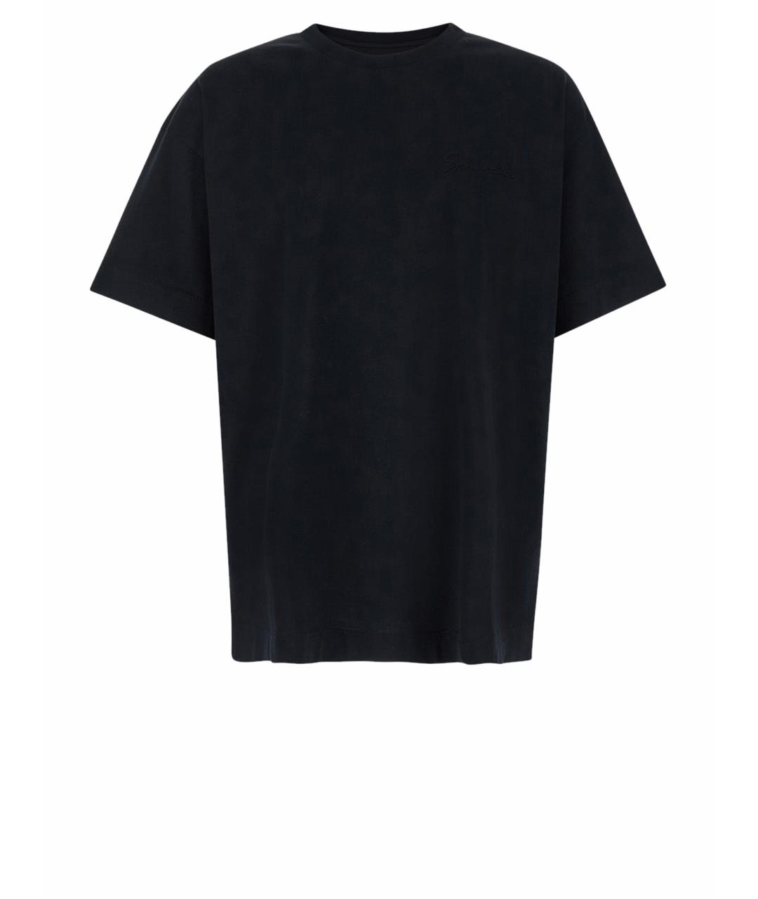 ISABEL MARANT Черная хлопковая футболка, фото 1