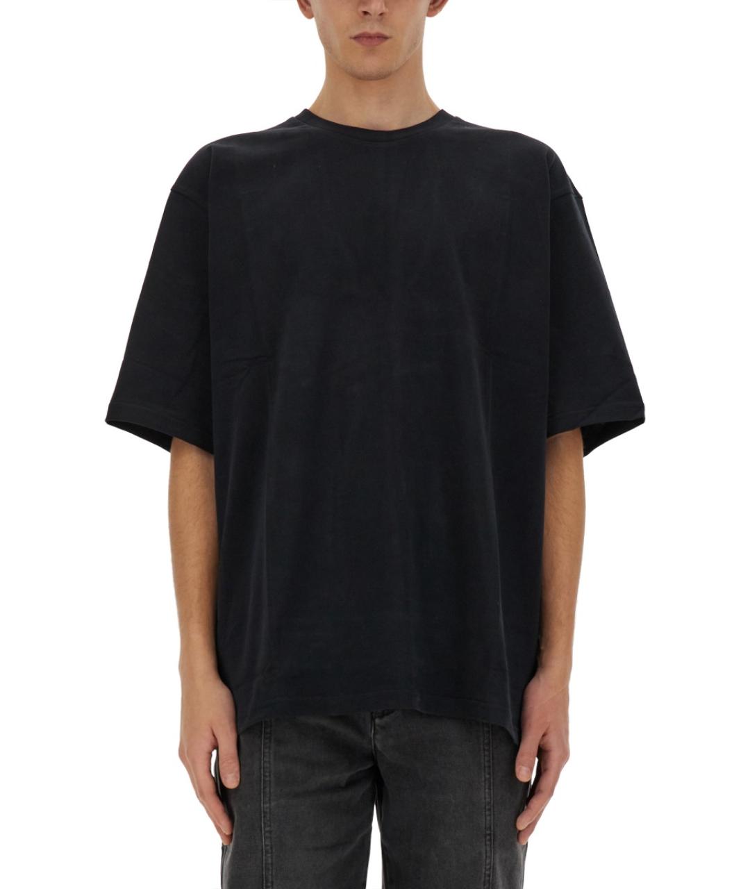 ISABEL MARANT Черная хлопковая футболка, фото 5