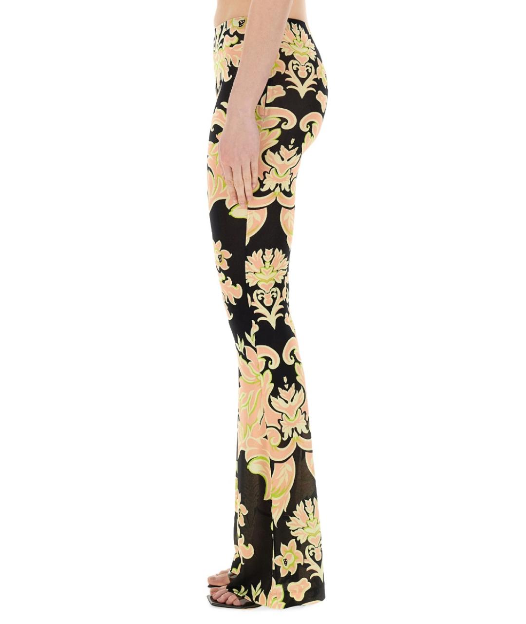 ETRO Мульти вискозные прямые брюки, фото 4