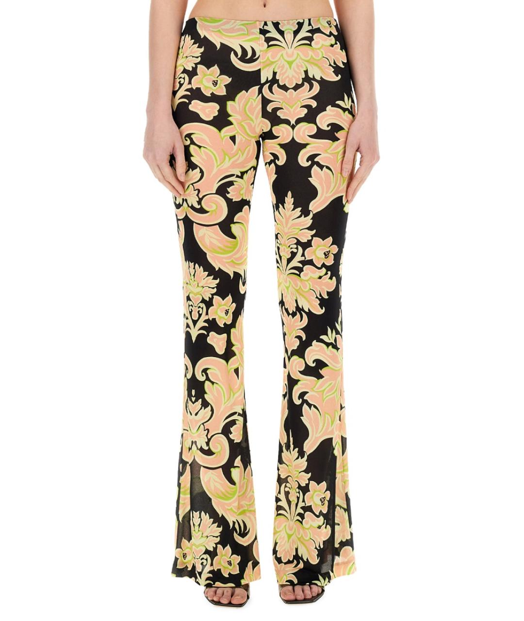 ETRO Мульти вискозные прямые брюки, фото 2