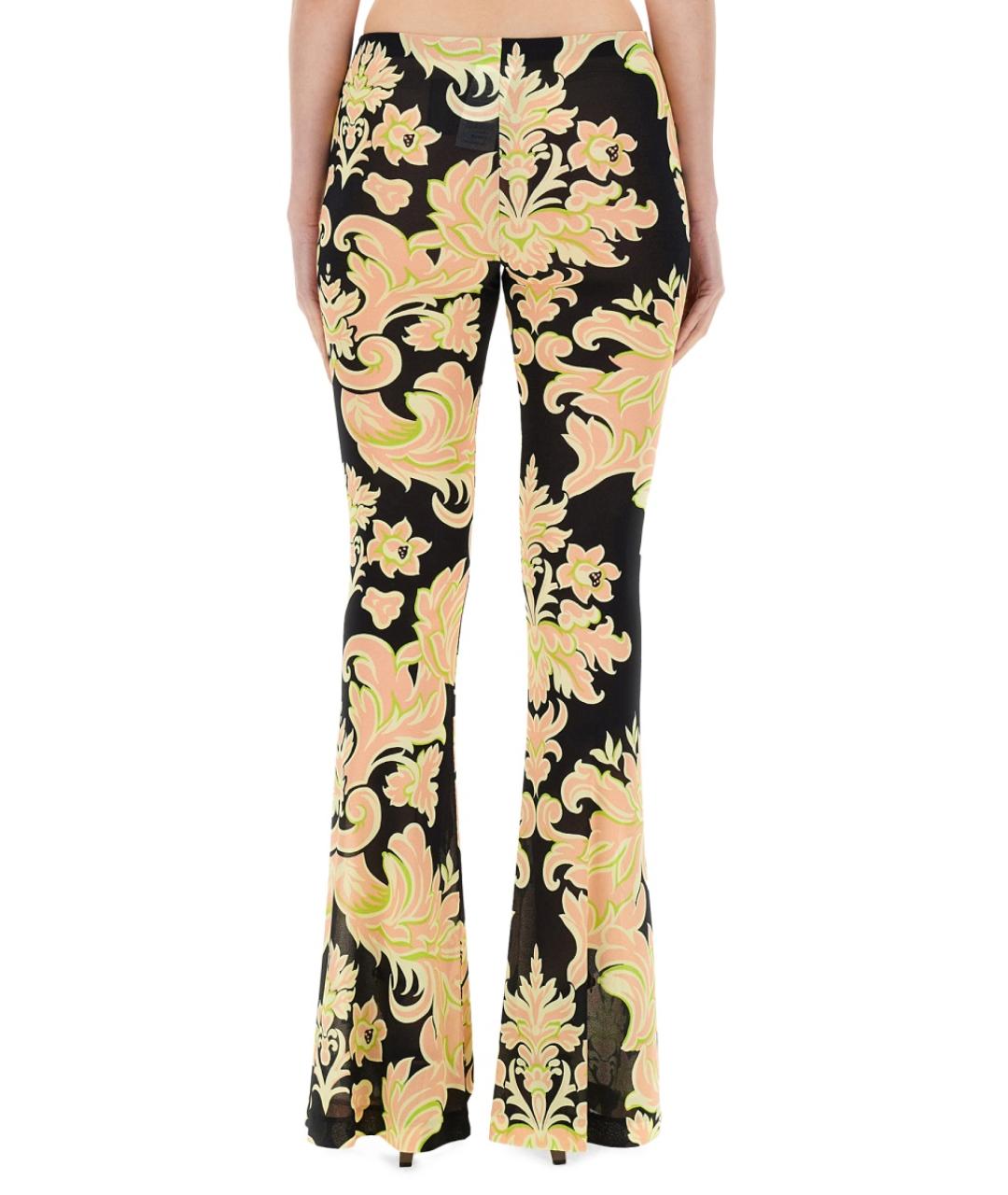 ETRO Мульти вискозные прямые брюки, фото 5