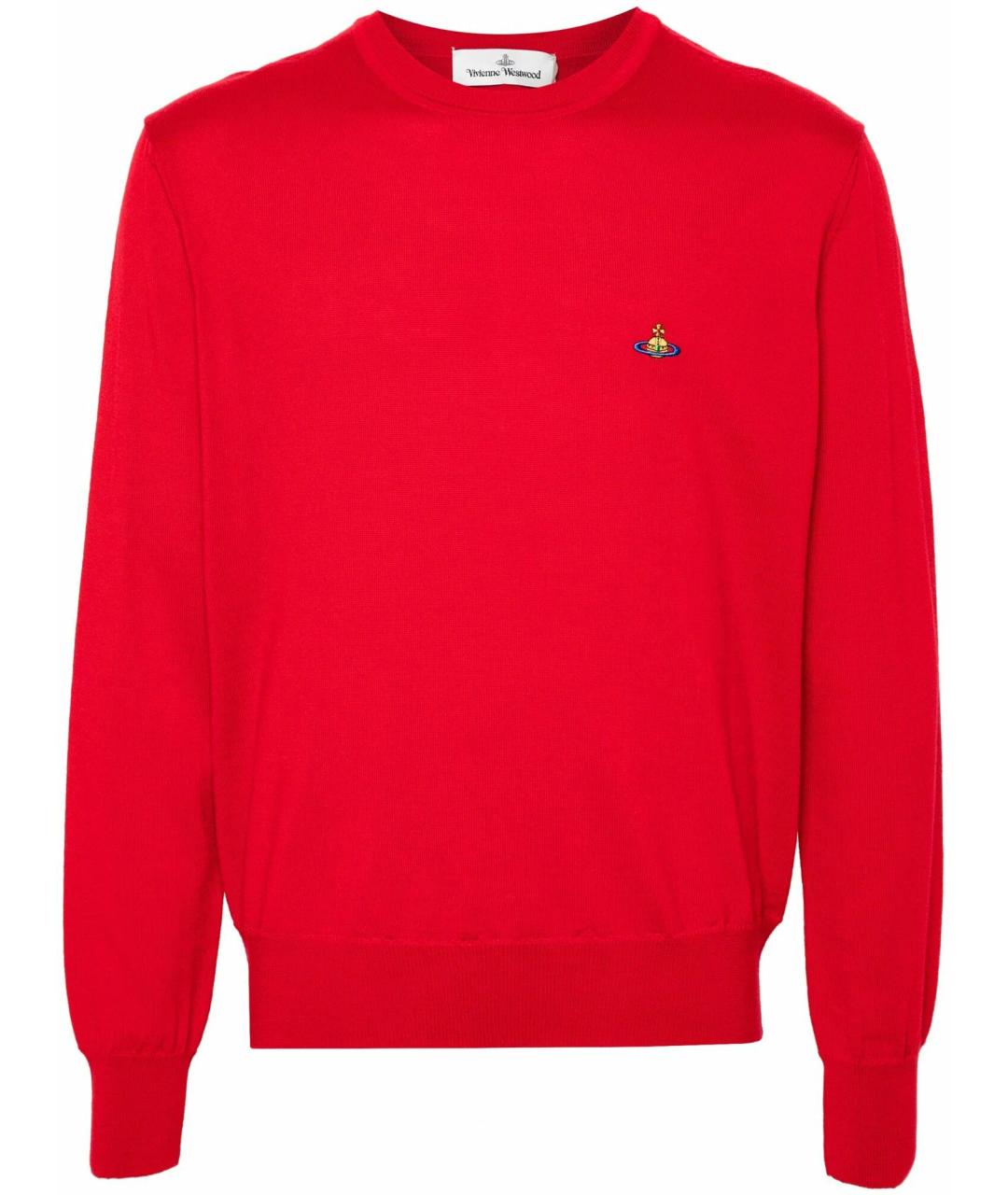 VIVIENNE WESTWOOD Красный шерстяной джемпер / свитер, фото 1