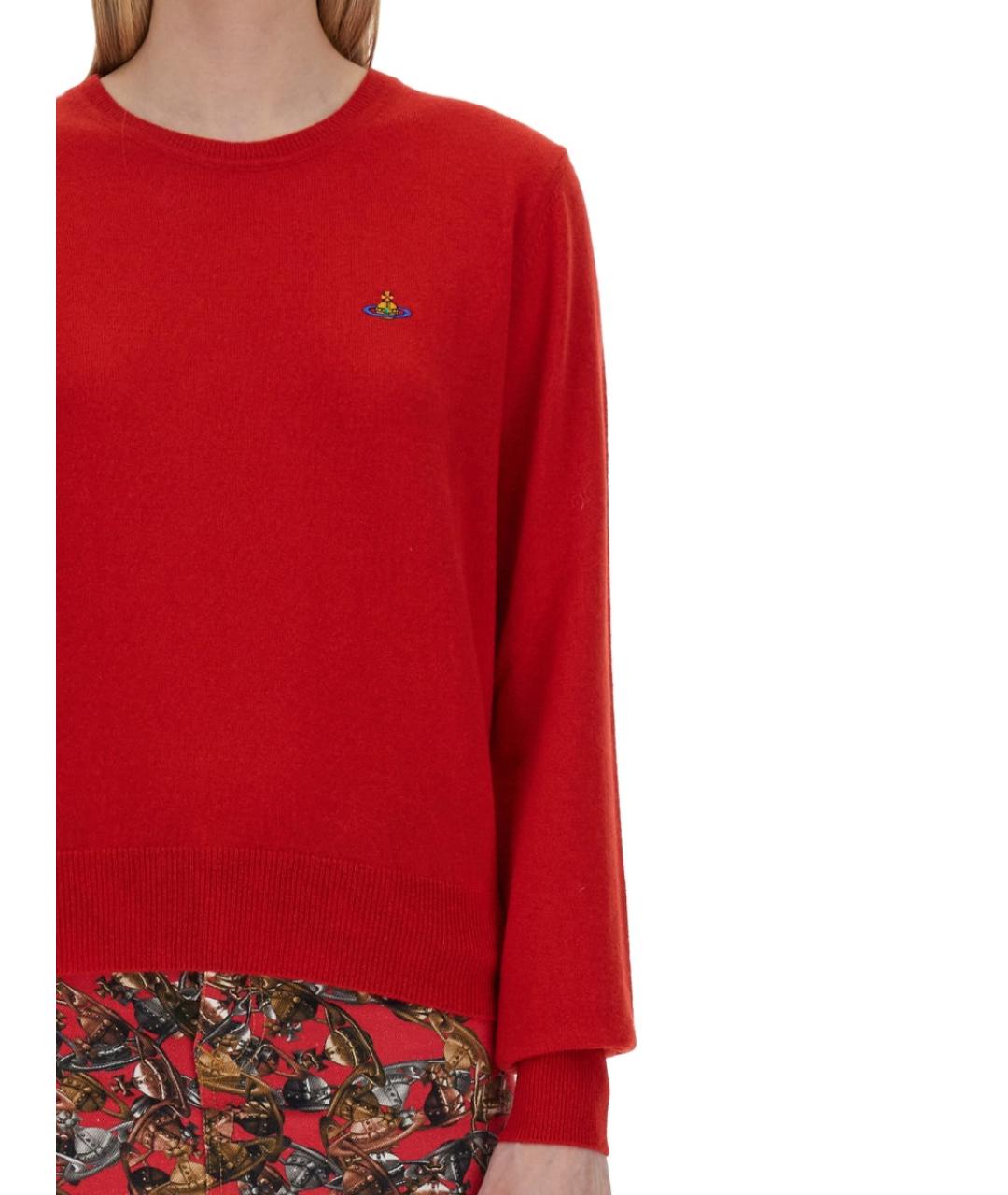 VIVIENNE WESTWOOD Красный шерстяной джемпер / свитер, фото 5