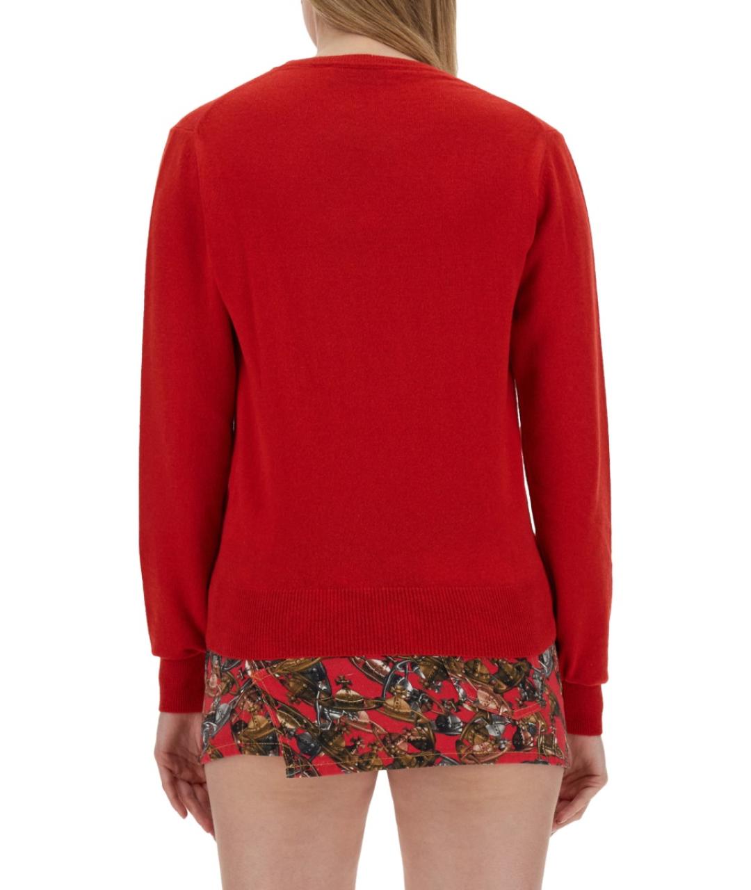 VIVIENNE WESTWOOD Красный шерстяной джемпер / свитер, фото 4