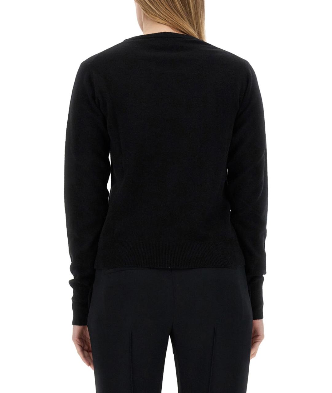 VIVIENNE WESTWOOD Черный кашемировый джемпер / свитер, фото 6