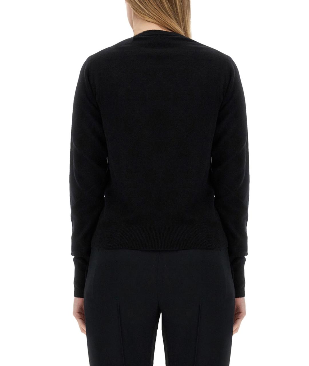 VIVIENNE WESTWOOD Черный кашемировый джемпер / свитер, фото 4