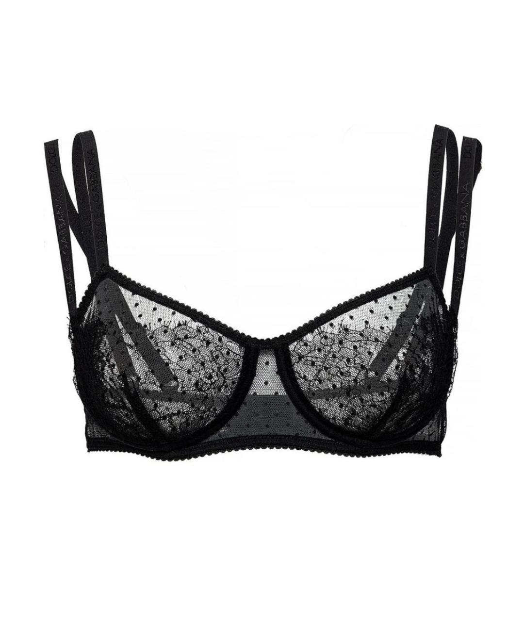 DOLCE&GABBANA Черный бюстгалтеры, фото 1