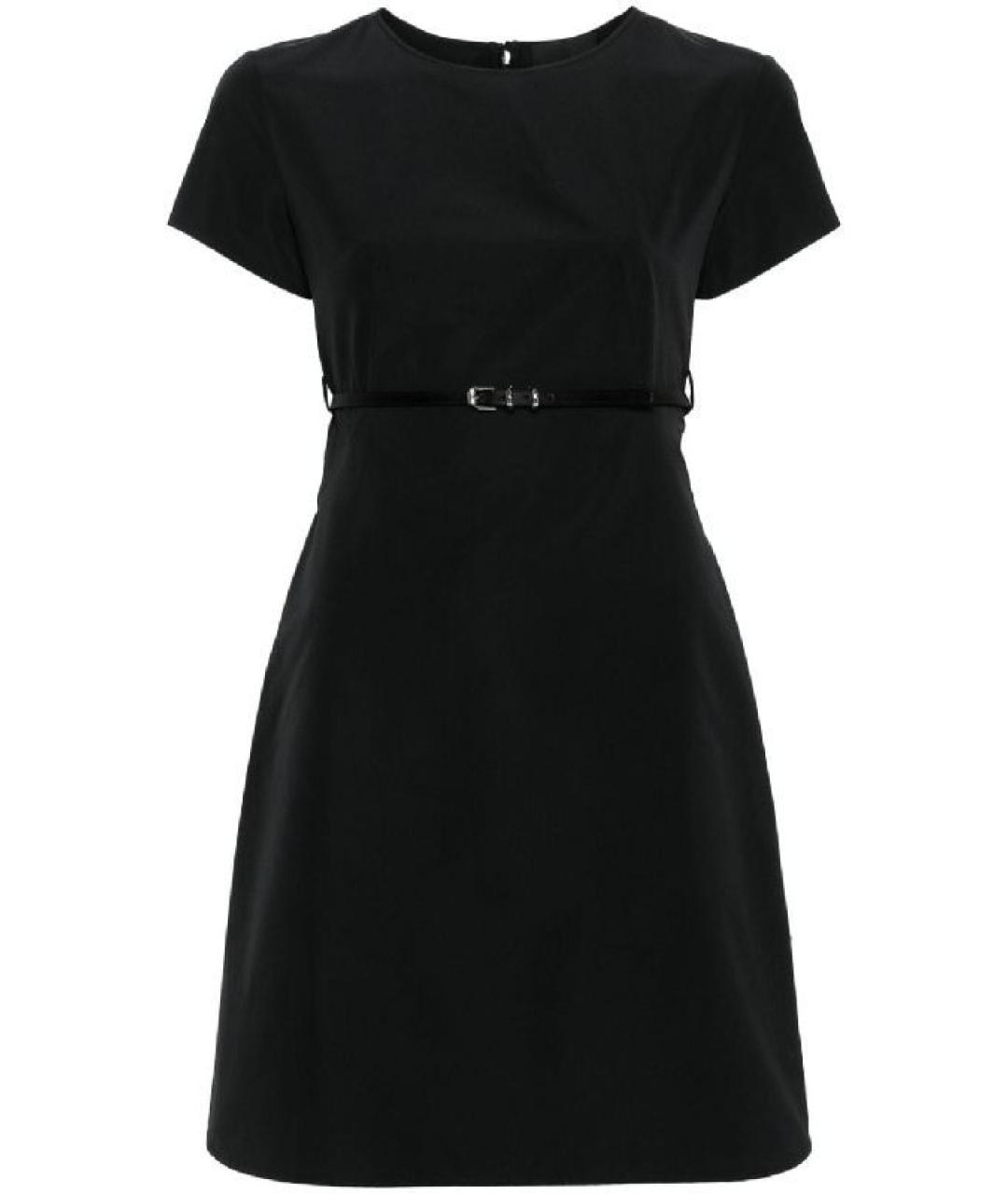 GIVENCHY Черное хлопковое повседневное платье, фото 1