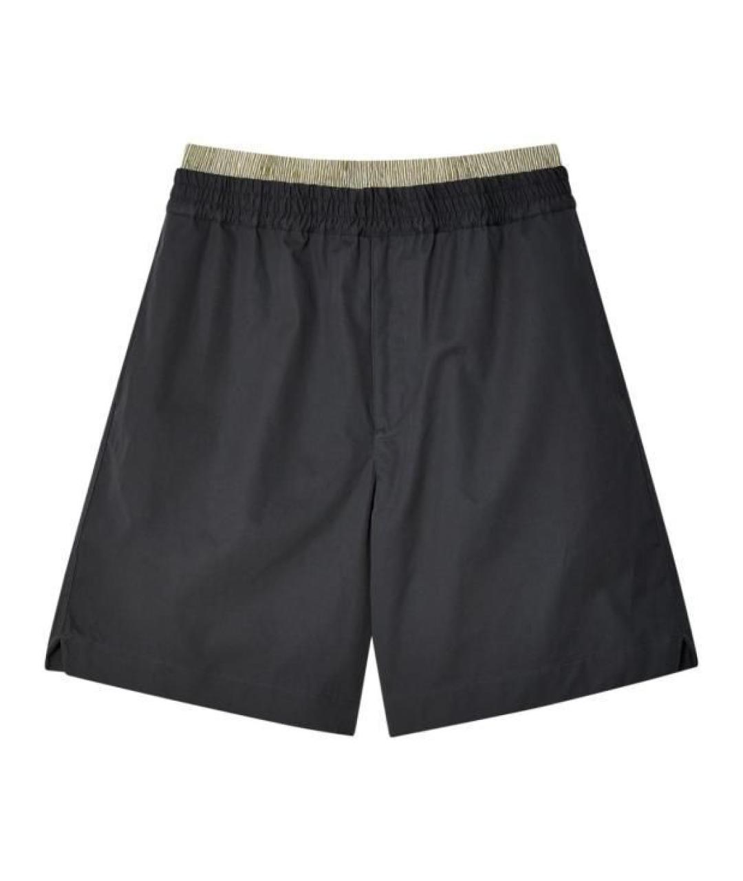 BOTTEGA VENETA Серые хлопковые шорты, фото 1