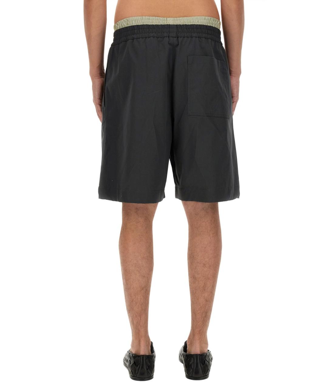 BOTTEGA VENETA Серые хлопковые шорты, фото 3