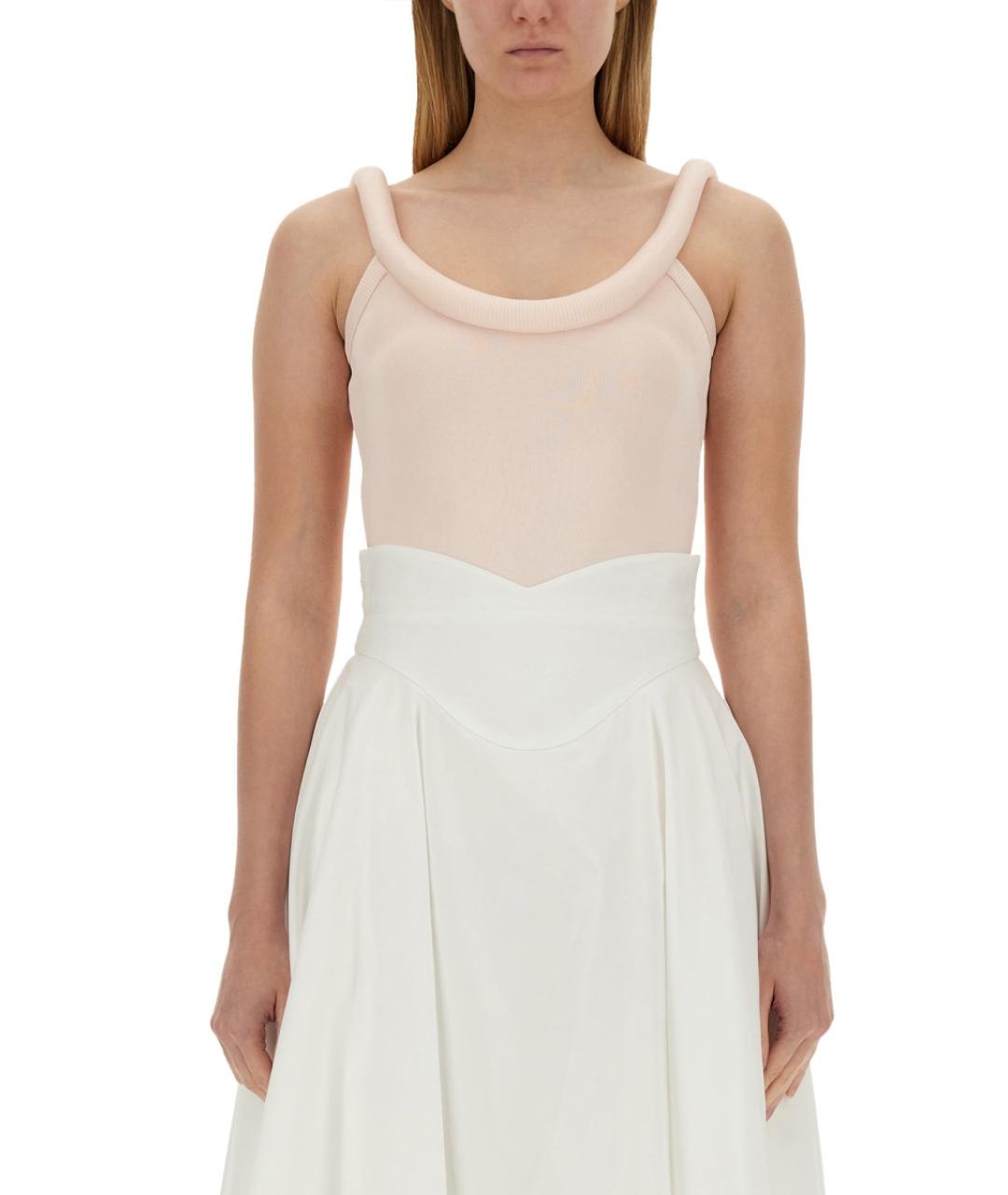 ALEXANDER MCQUEEN Розовая вискозная блузы, фото 2