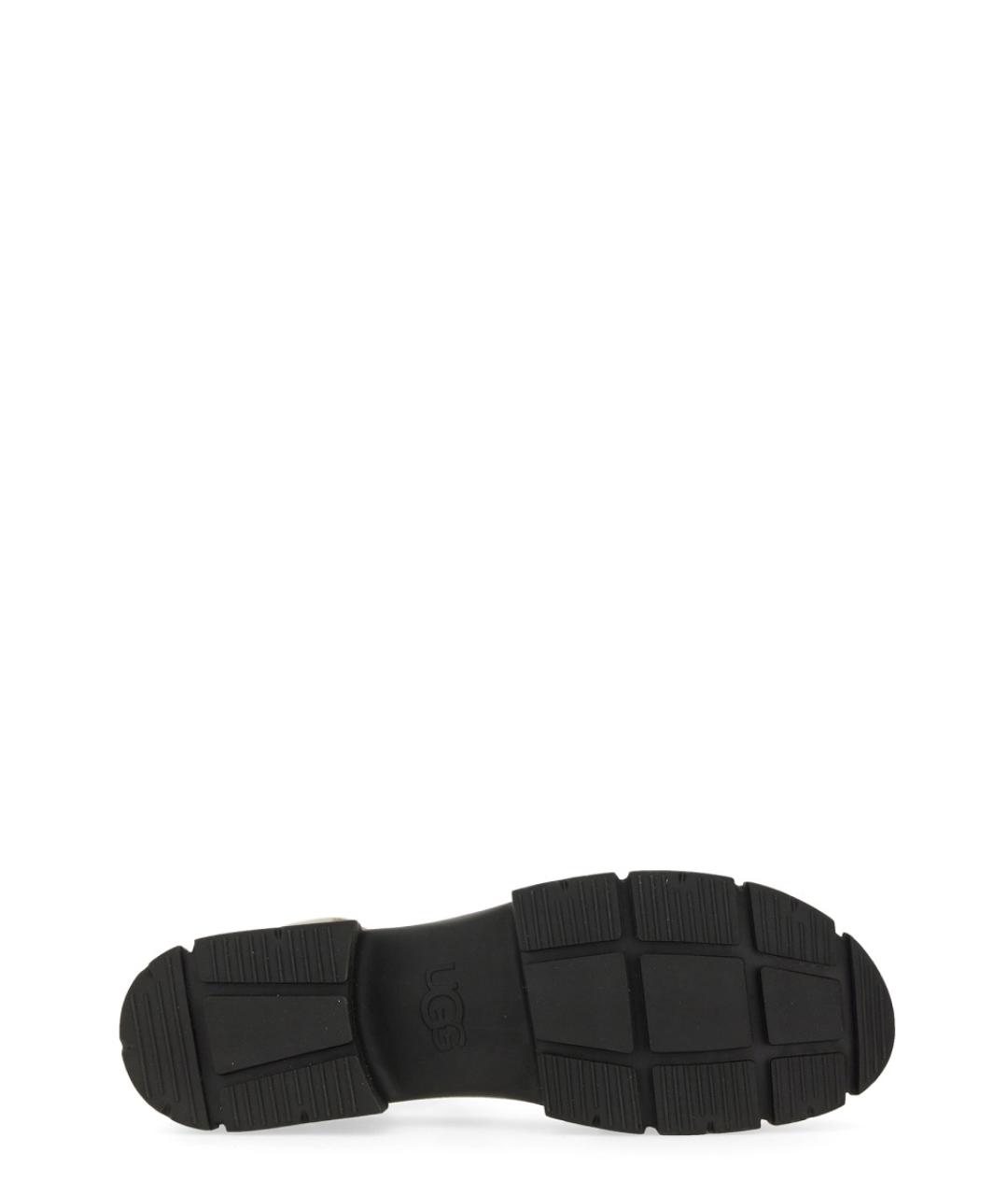 UGG AUSTRALIA Бежевые кожаные сандалии, фото 5