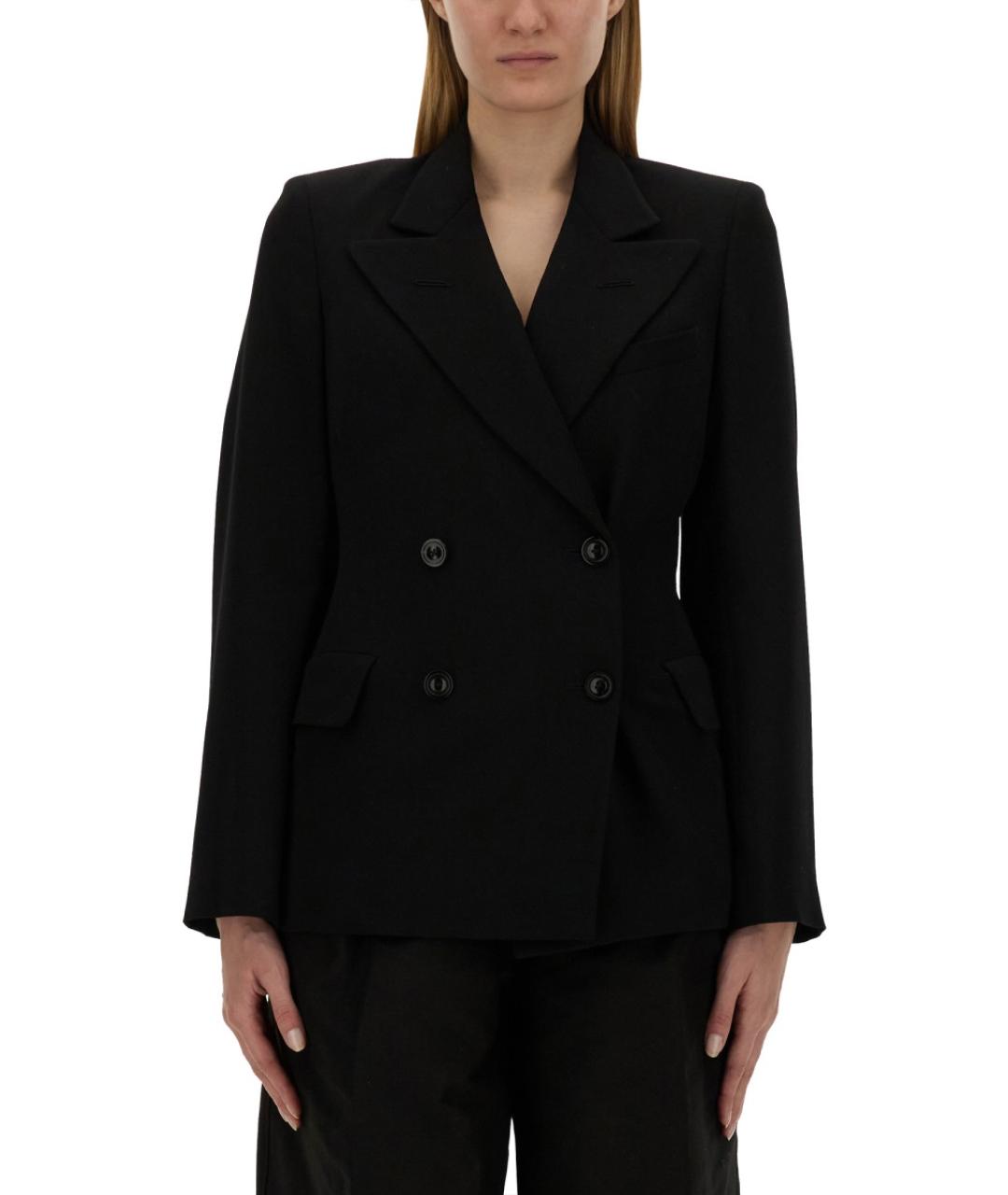 MAISON MARGIELA Черный шерстяной жакет/пиджак, фото 5