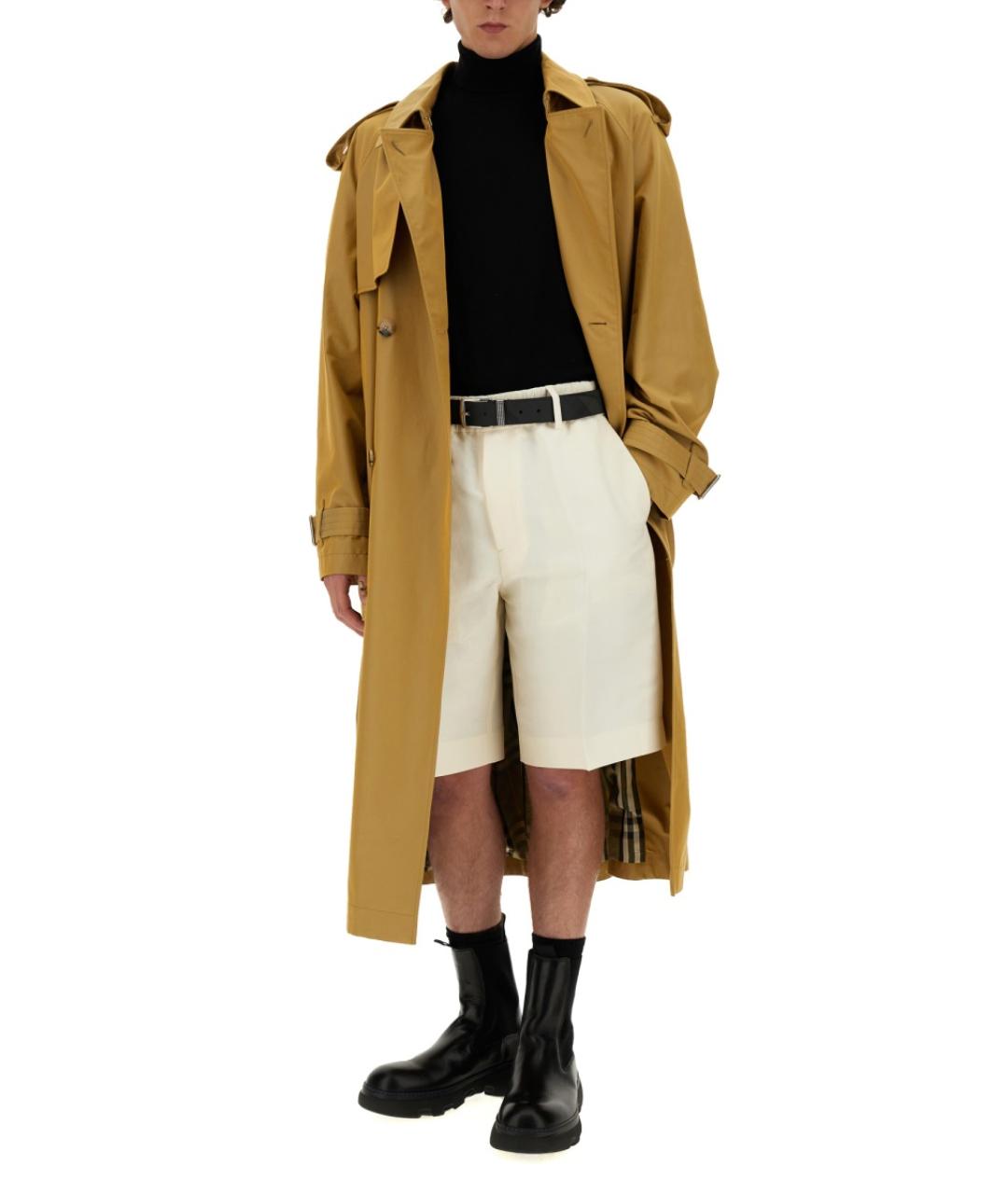 BURBERRY Белые шорты, фото 2