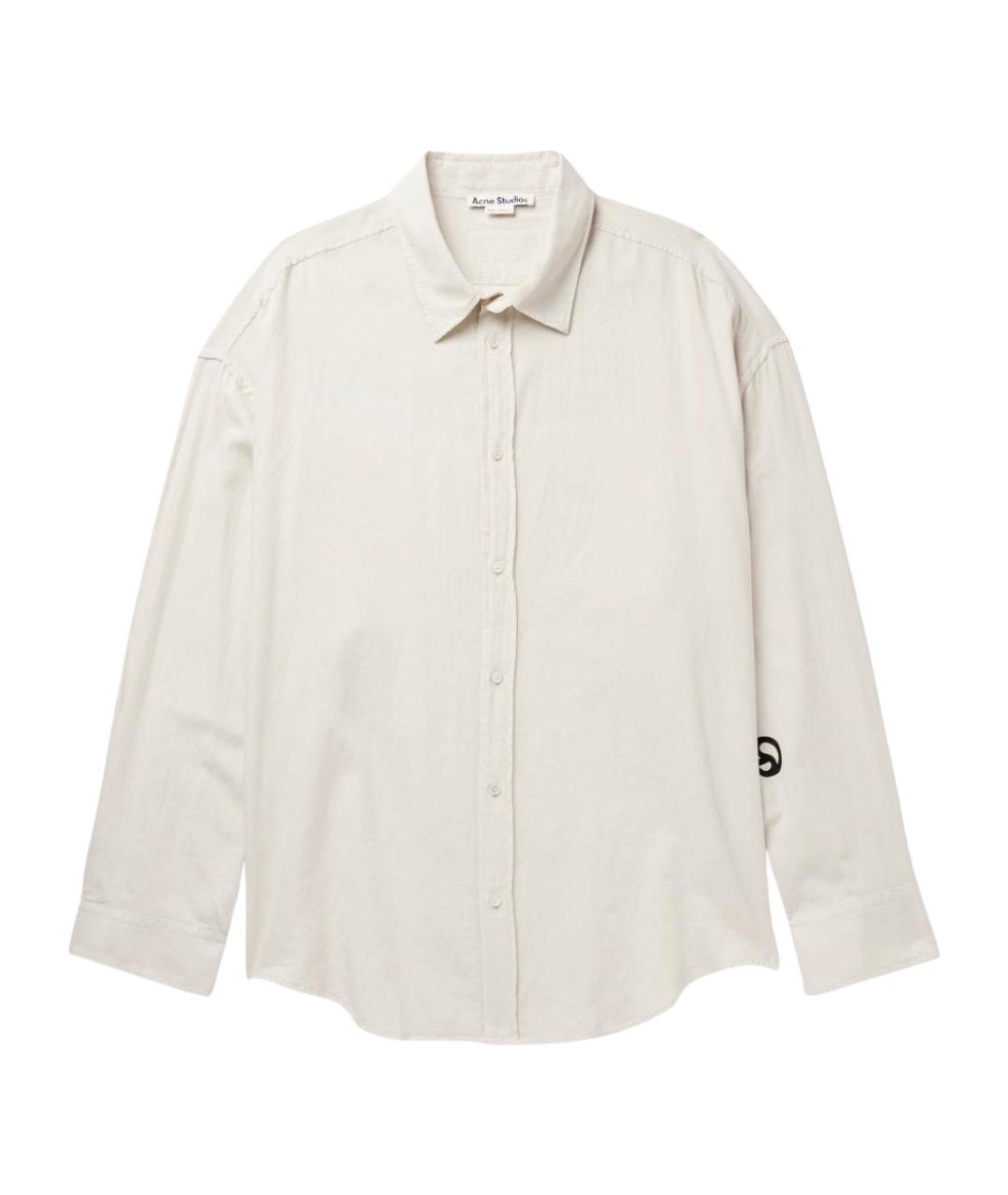 ACNE STUDIOS Белая кэжуал рубашка, фото 1