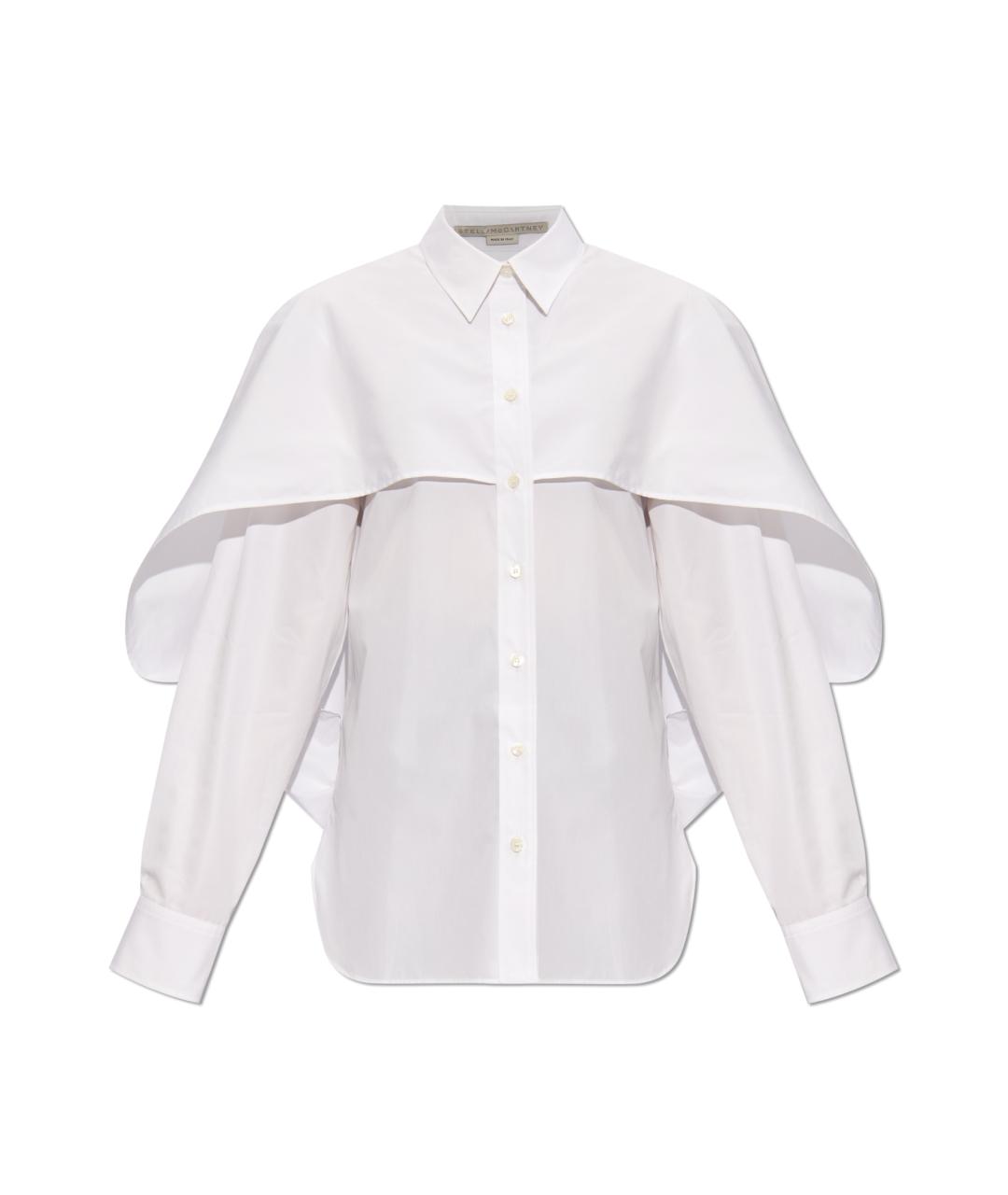 STELLA MCCARTNEY Белая хлопковая рубашка, фото 1