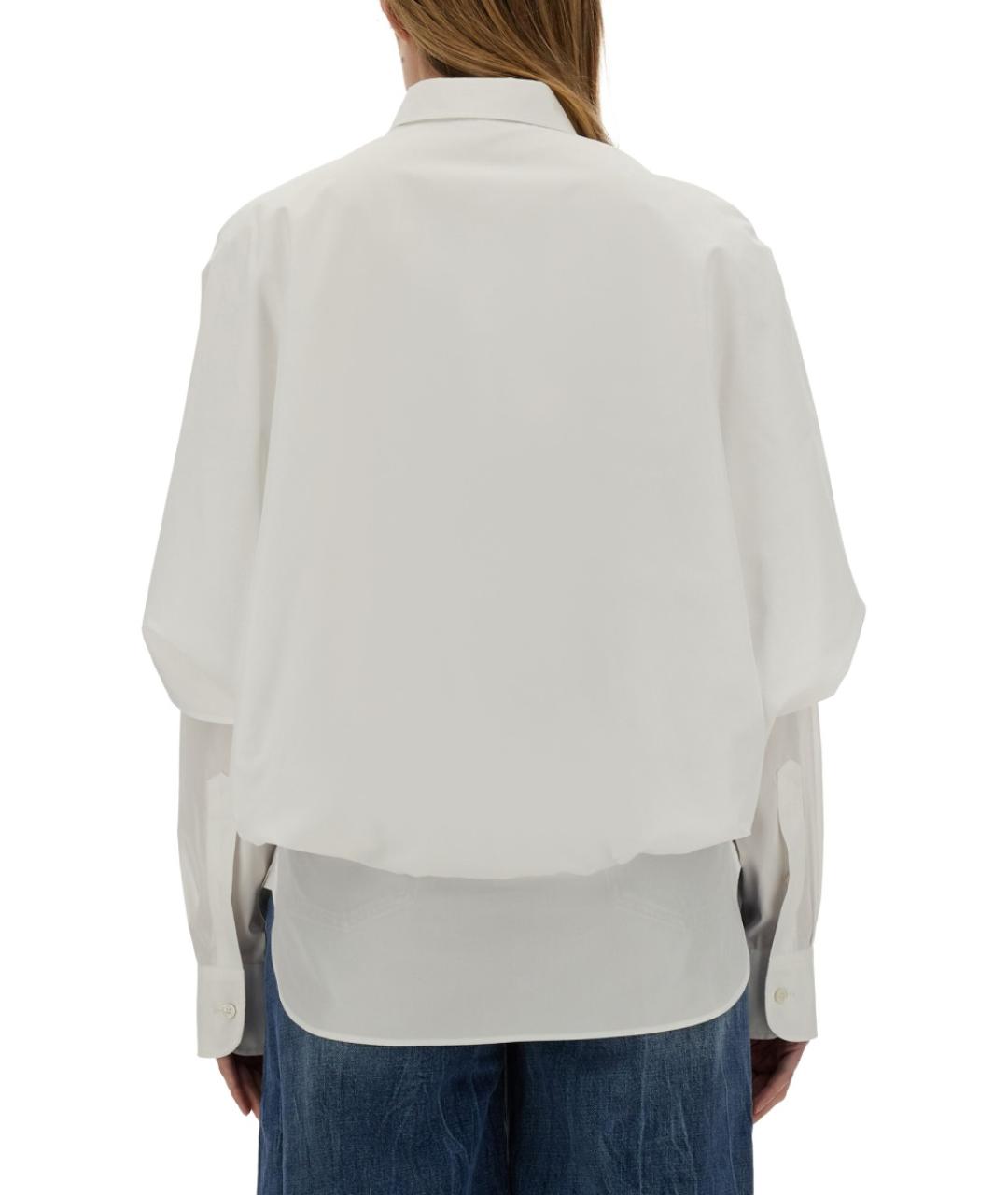 STELLA MCCARTNEY Белая хлопковая рубашка, фото 4