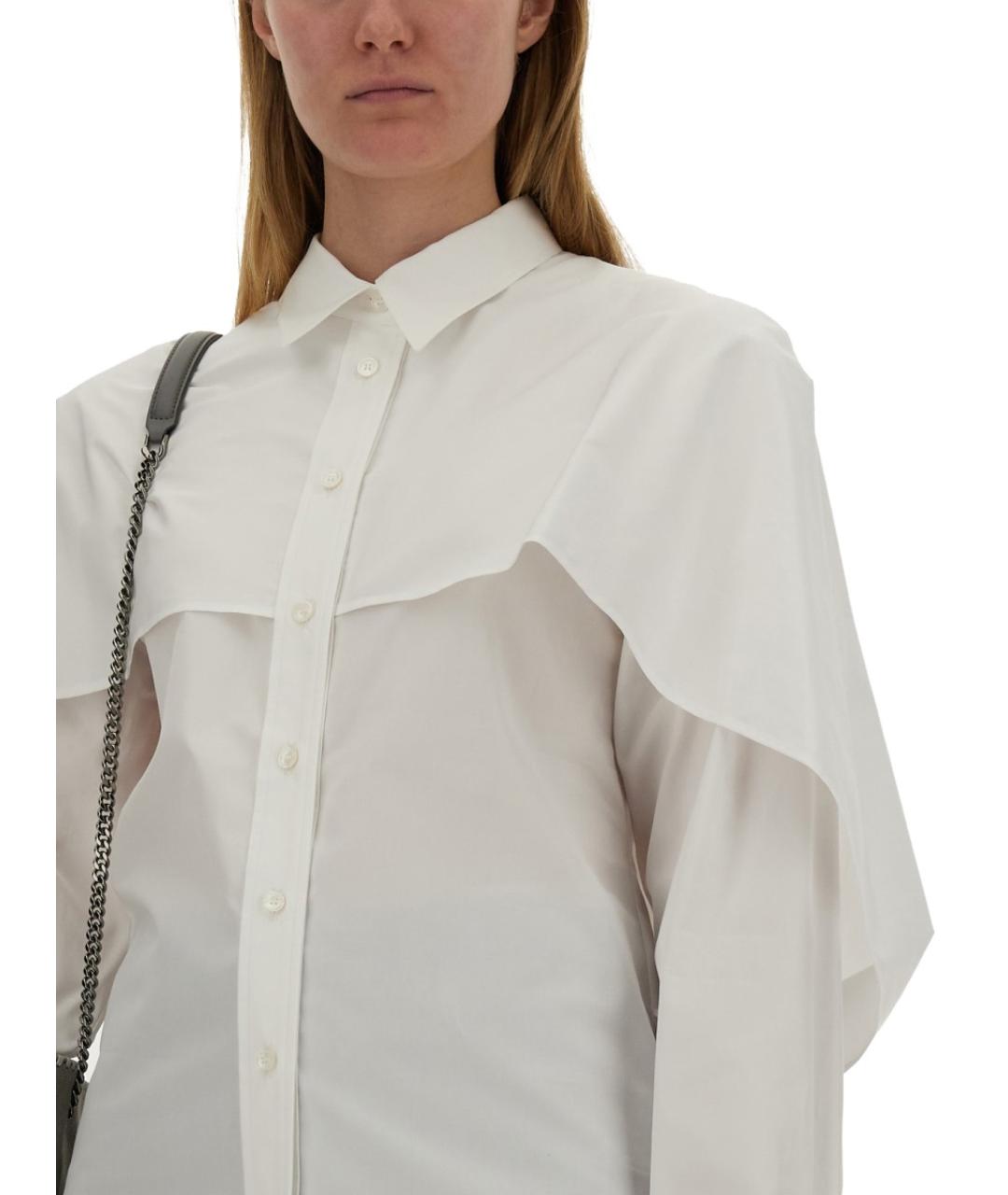 STELLA MCCARTNEY Белая хлопковая рубашка, фото 5