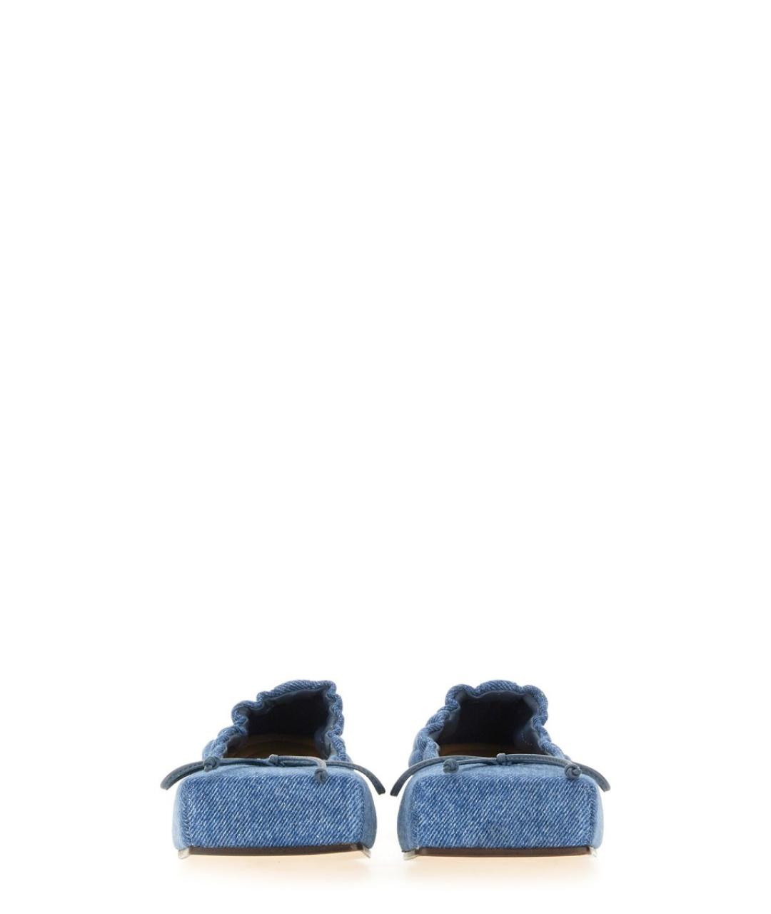 JACQUEMUS Синие балетки, фото 4
