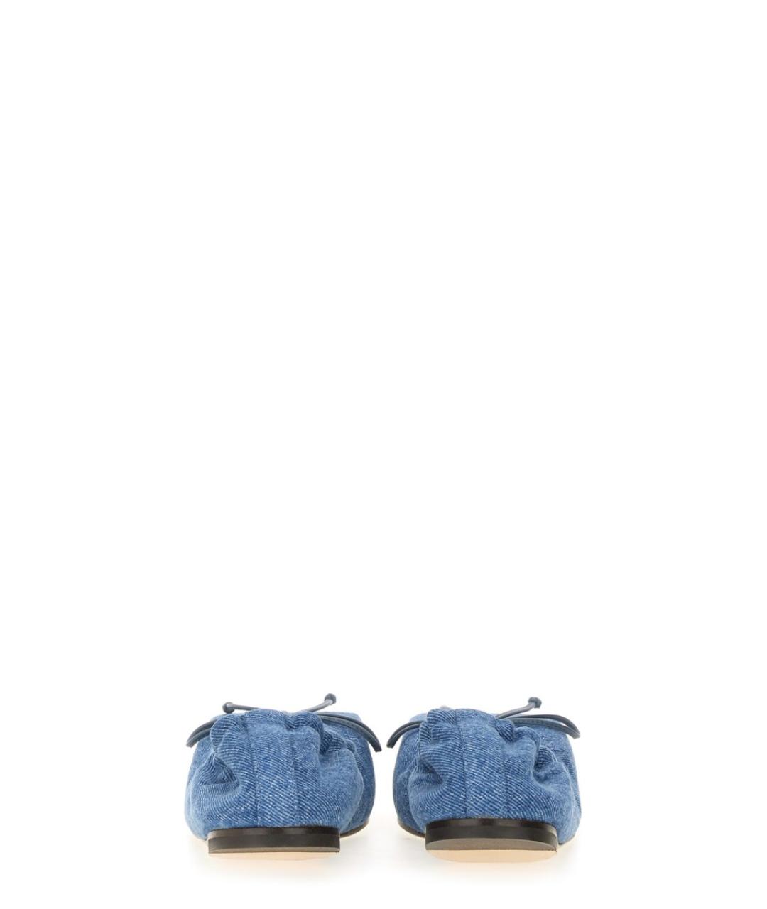 JACQUEMUS Синие балетки, фото 3