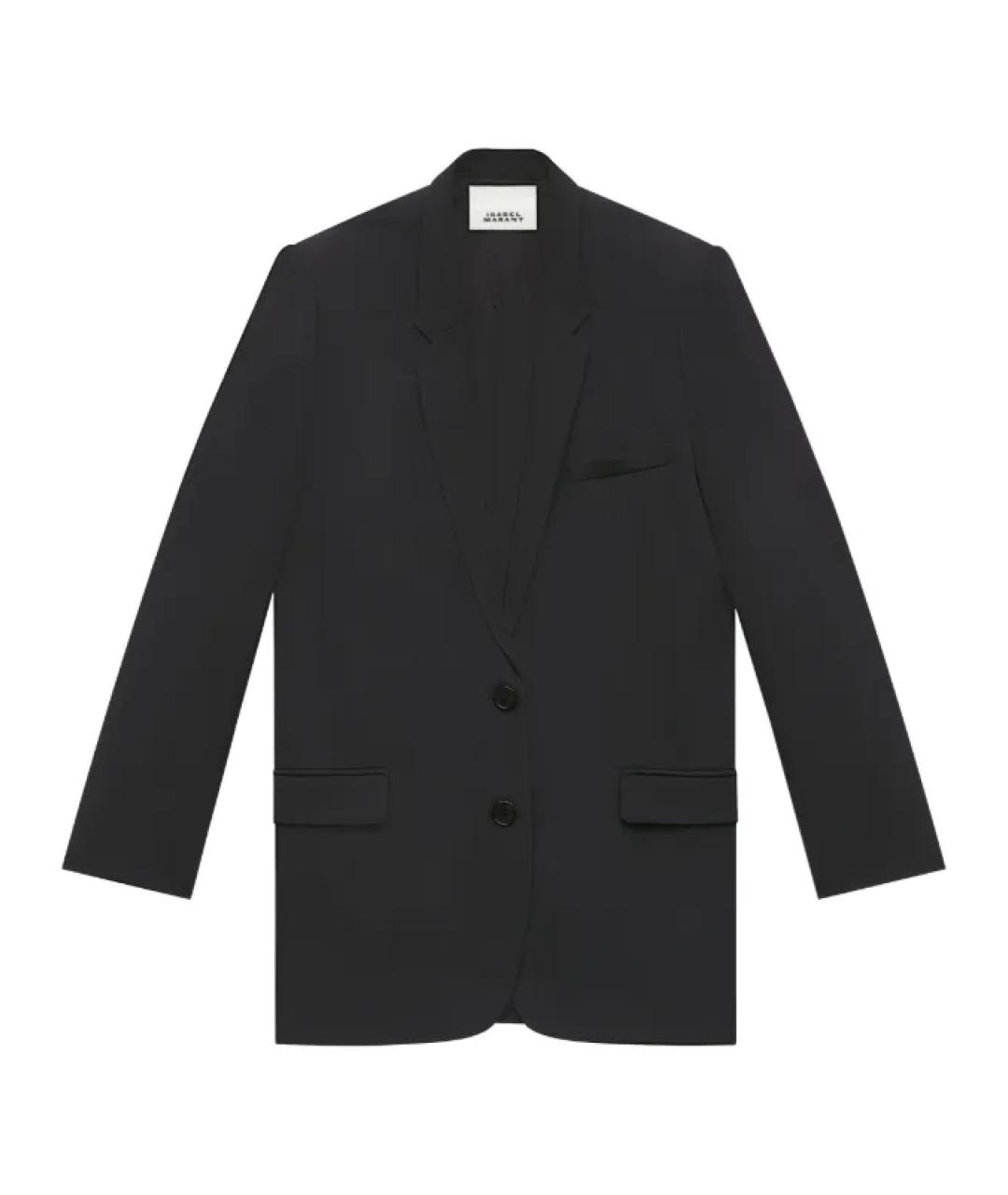 ISABEL MARANT Черный полиэстеровый жакет/пиджак, фото 1