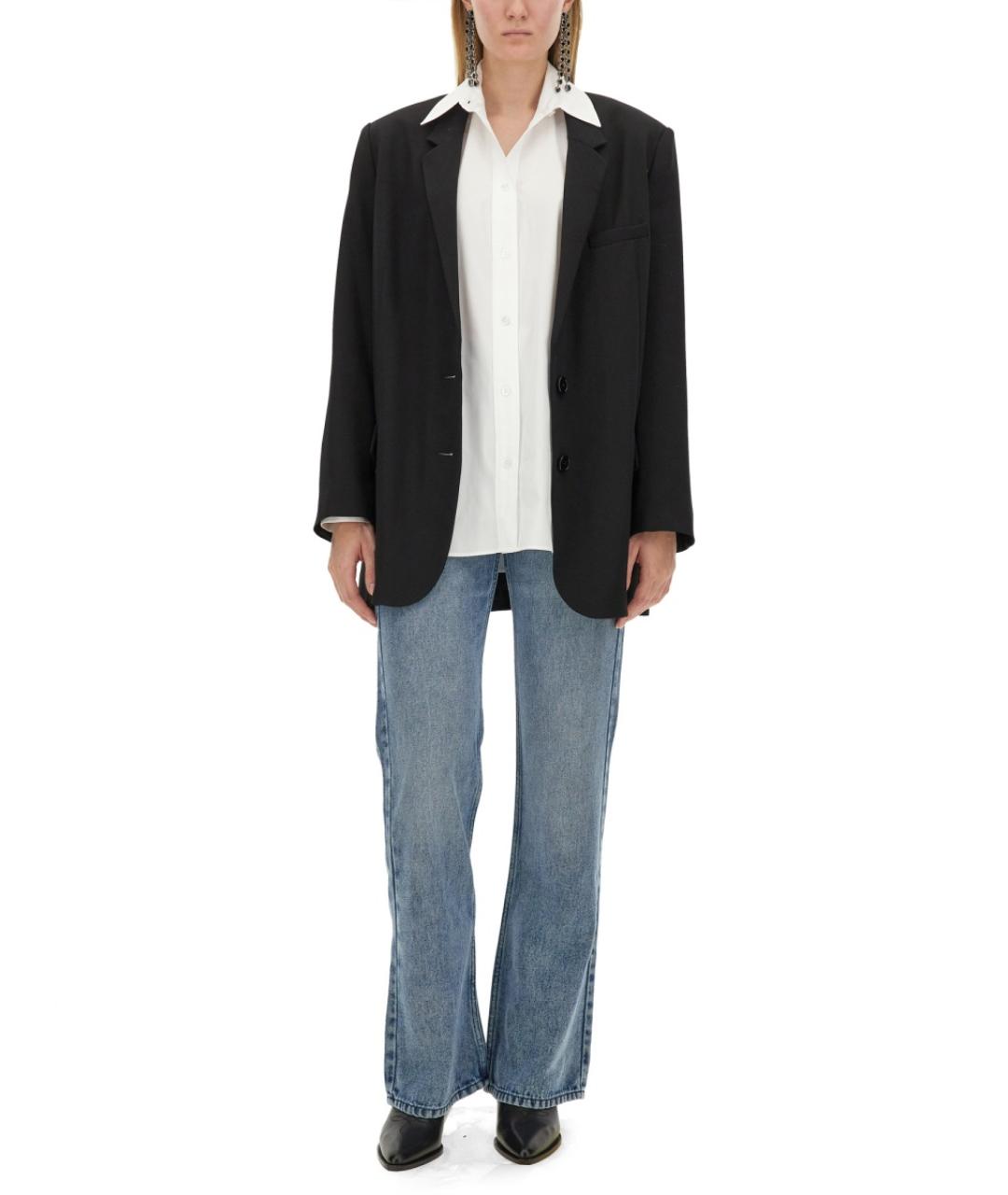 ISABEL MARANT Черный полиэстеровый жакет/пиджак, фото 3