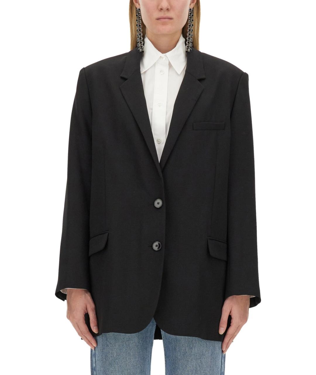 ISABEL MARANT Черный полиэстеровый жакет/пиджак, фото 2