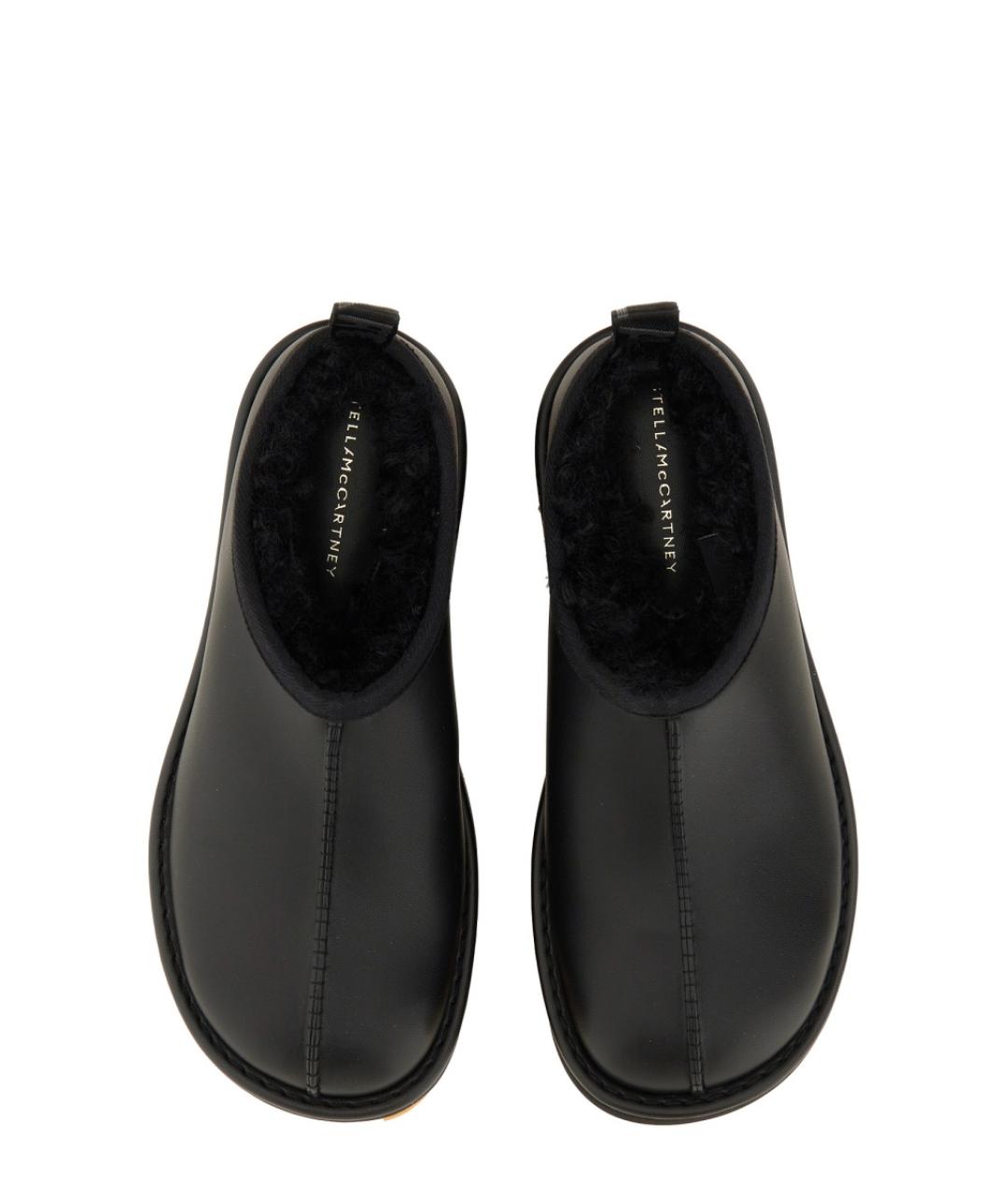 STELLA MCCARTNEY Черные ботинки из искусственной кожи, фото 2