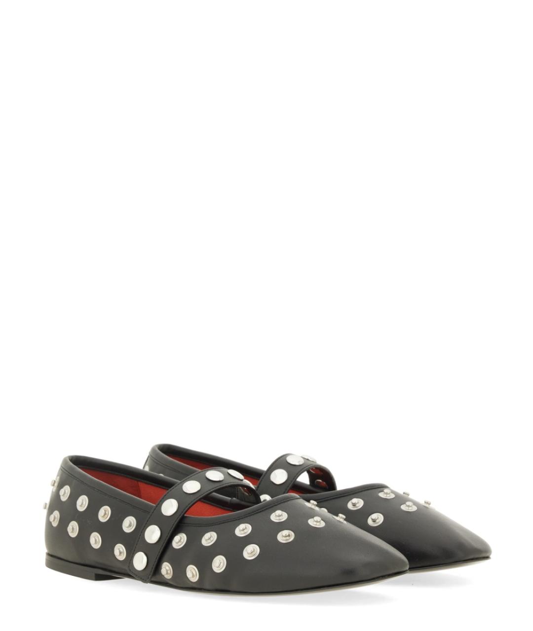 STELLA MCCARTNEY Черные балетки из искусственной кожи, фото 2
