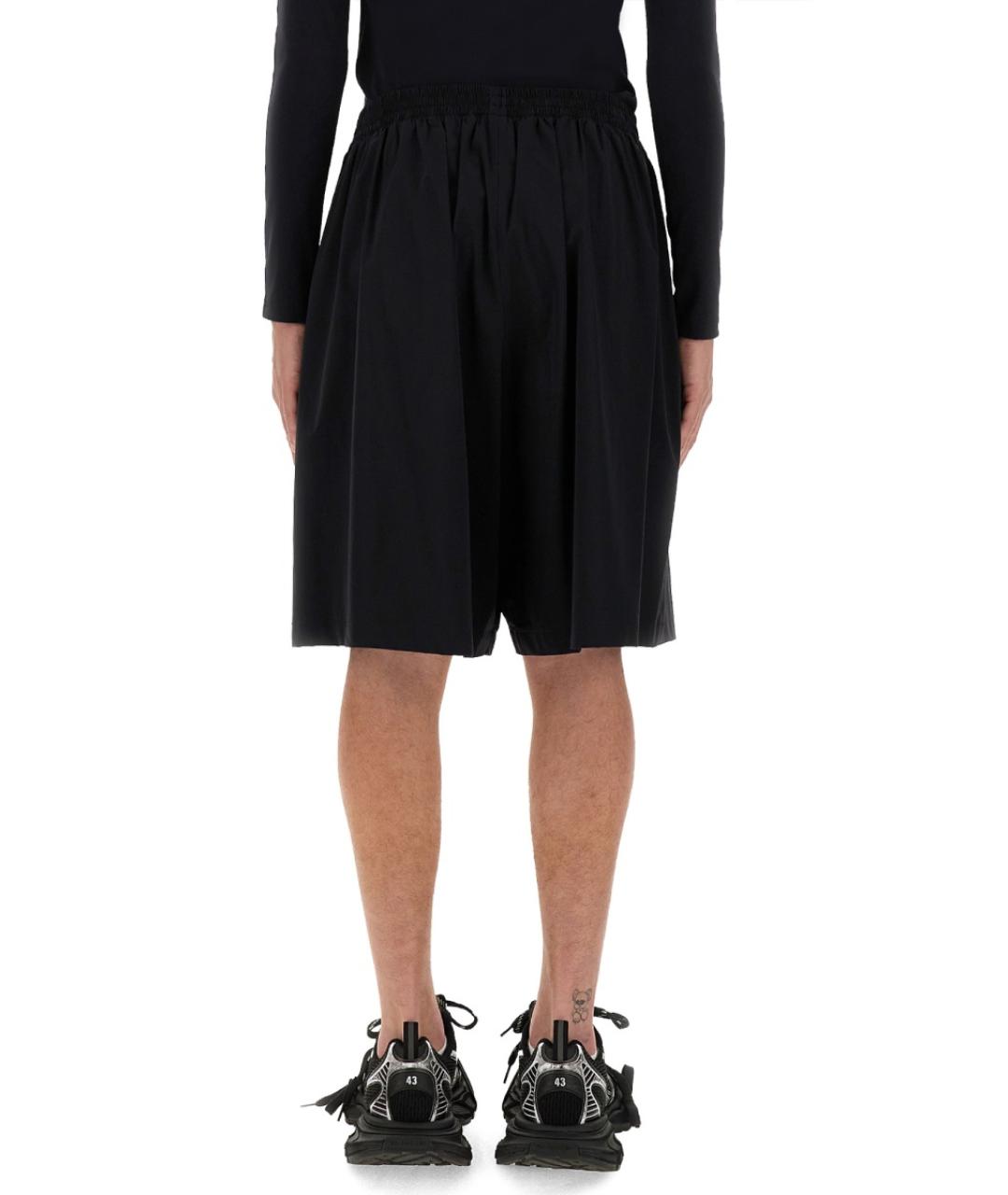 BALENCIAGA Черные полиамидовые шорты, фото 3