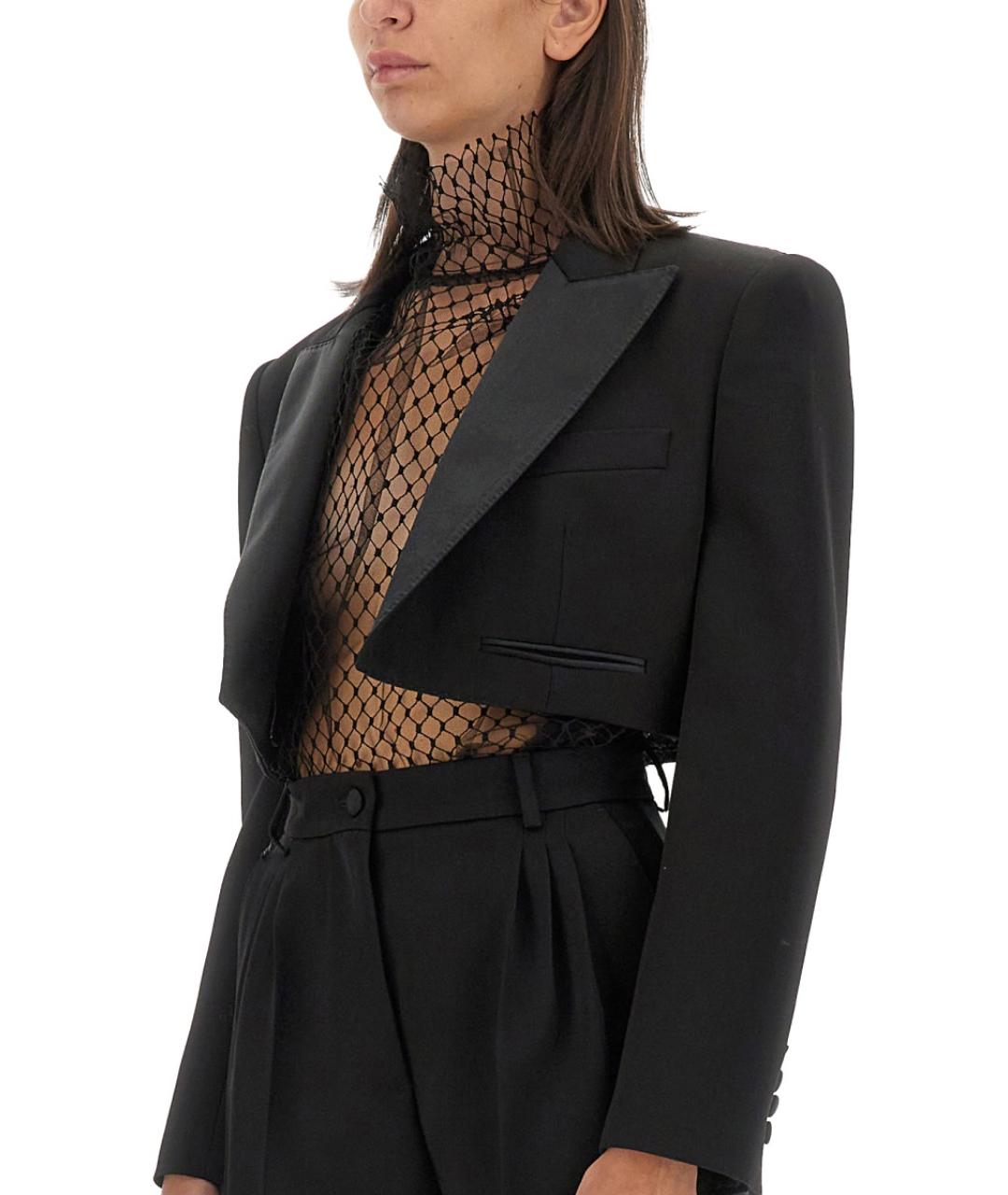 DOLCE&GABBANA Черный жакет/пиджак, фото 5