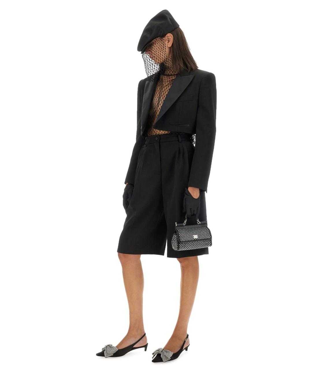 DOLCE&GABBANA Черный жакет/пиджак, фото 3