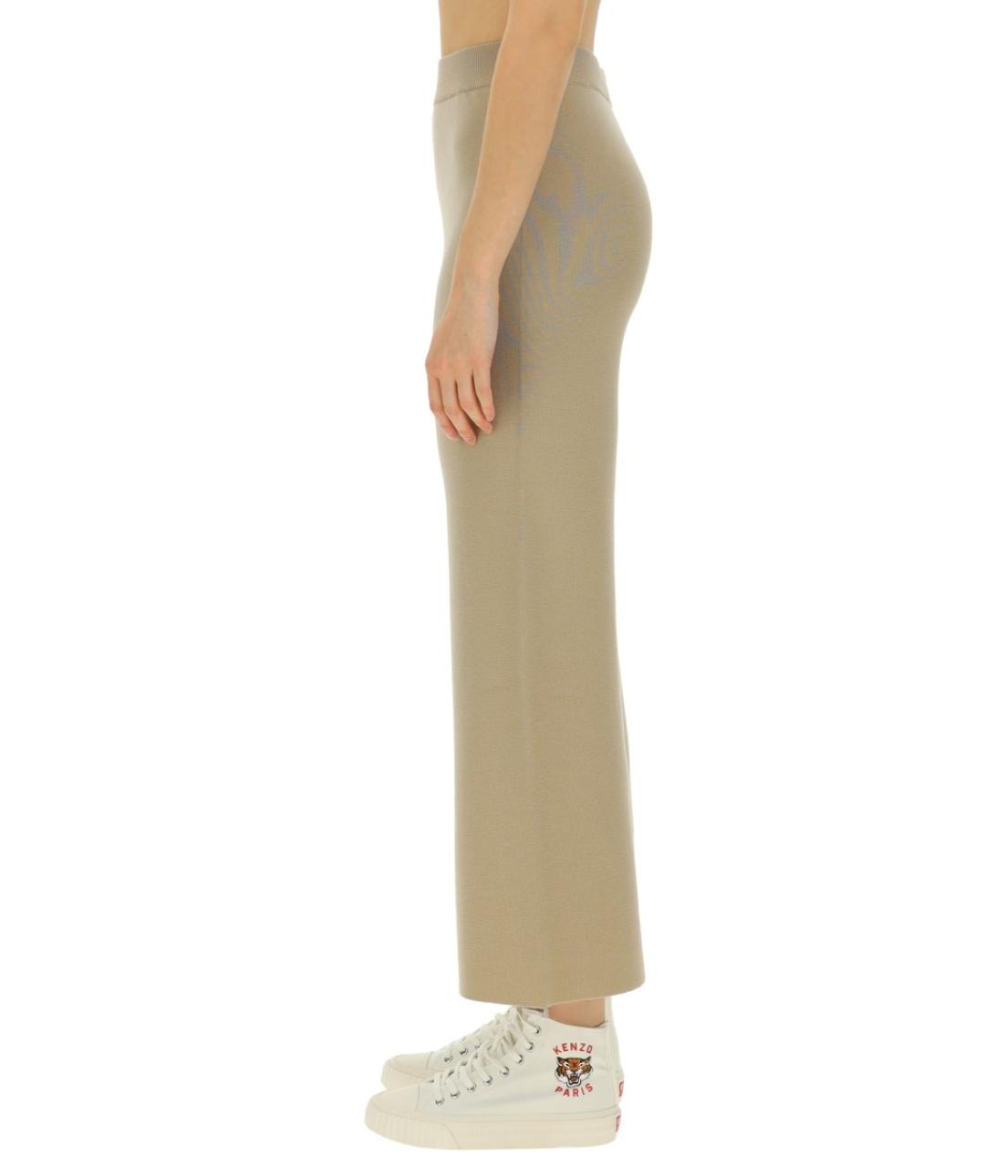 KENZO Шерстяные прямые брюки, фото 4