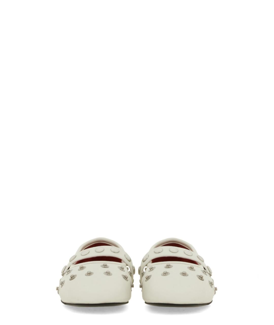 STELLA MCCARTNEY Белые синтетические балетки, фото 3
