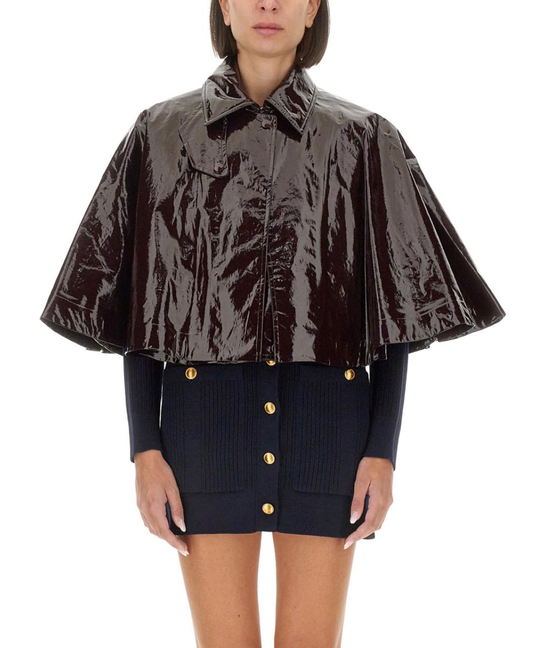 CHLOE Коричневая полиэстеровая куртка, фото 2