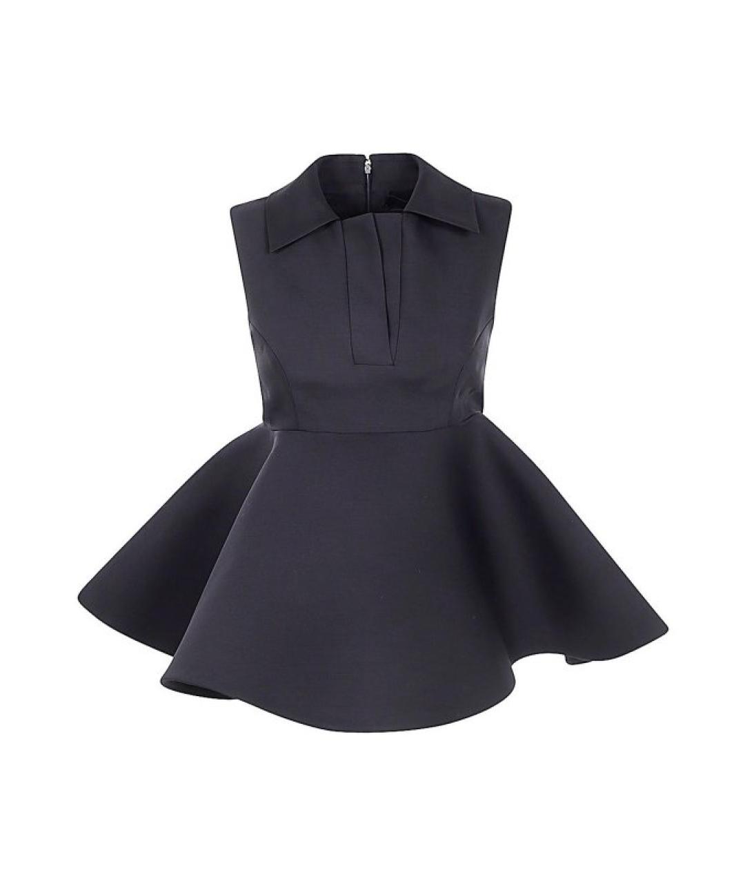 JACQUEMUS Черная хлопковая блузы, фото 1