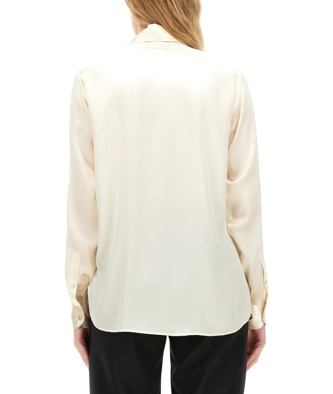 TOM FORD Белая шелковая рубашка, фото 3