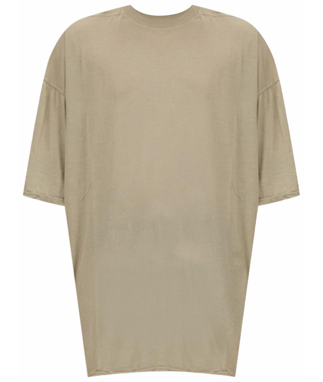 RICK OWENS DRKSHDW Белая хлопковая футболка, фото 1