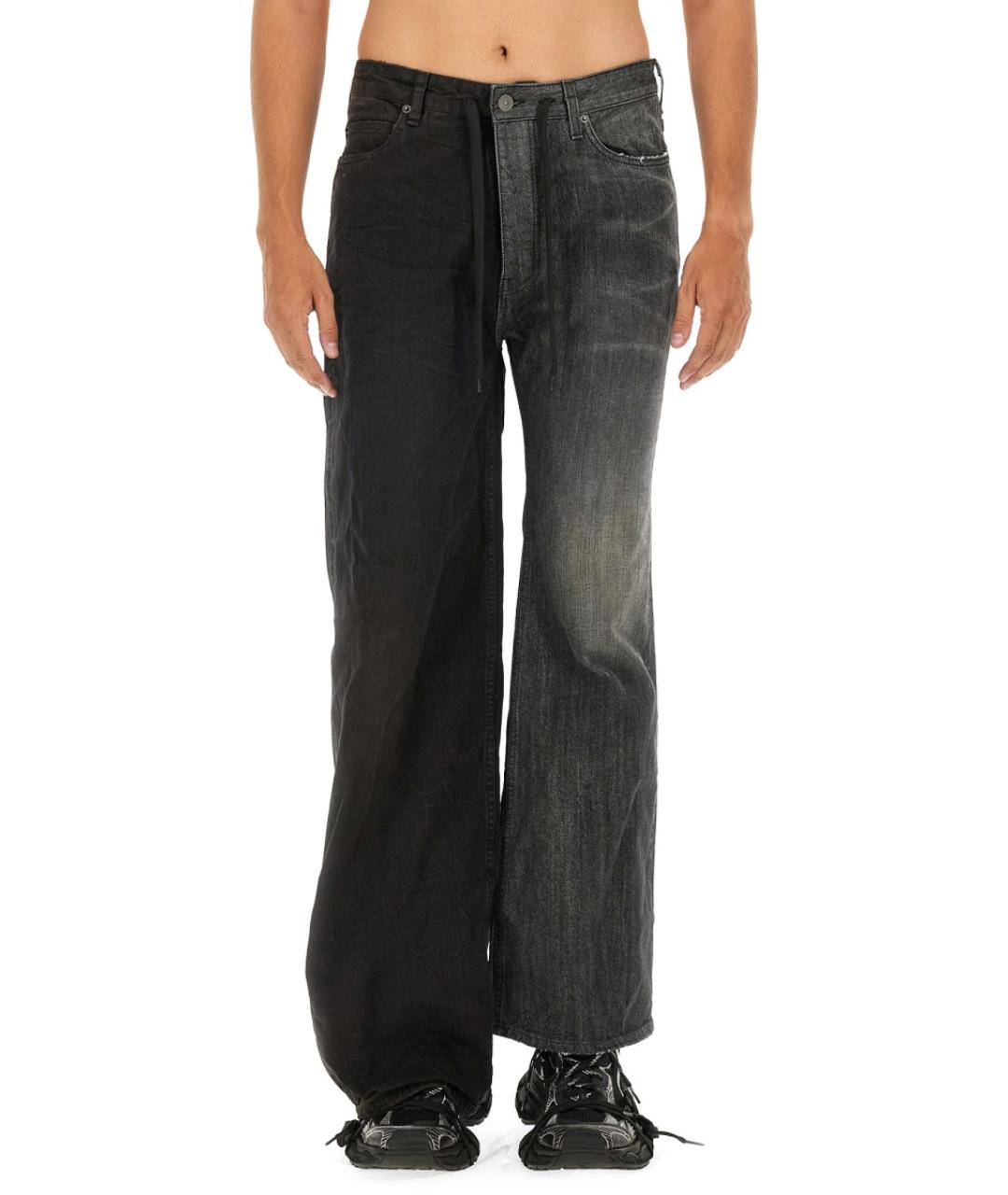 BALENCIAGA Мульти хлопковые прямые джинсы, фото 2