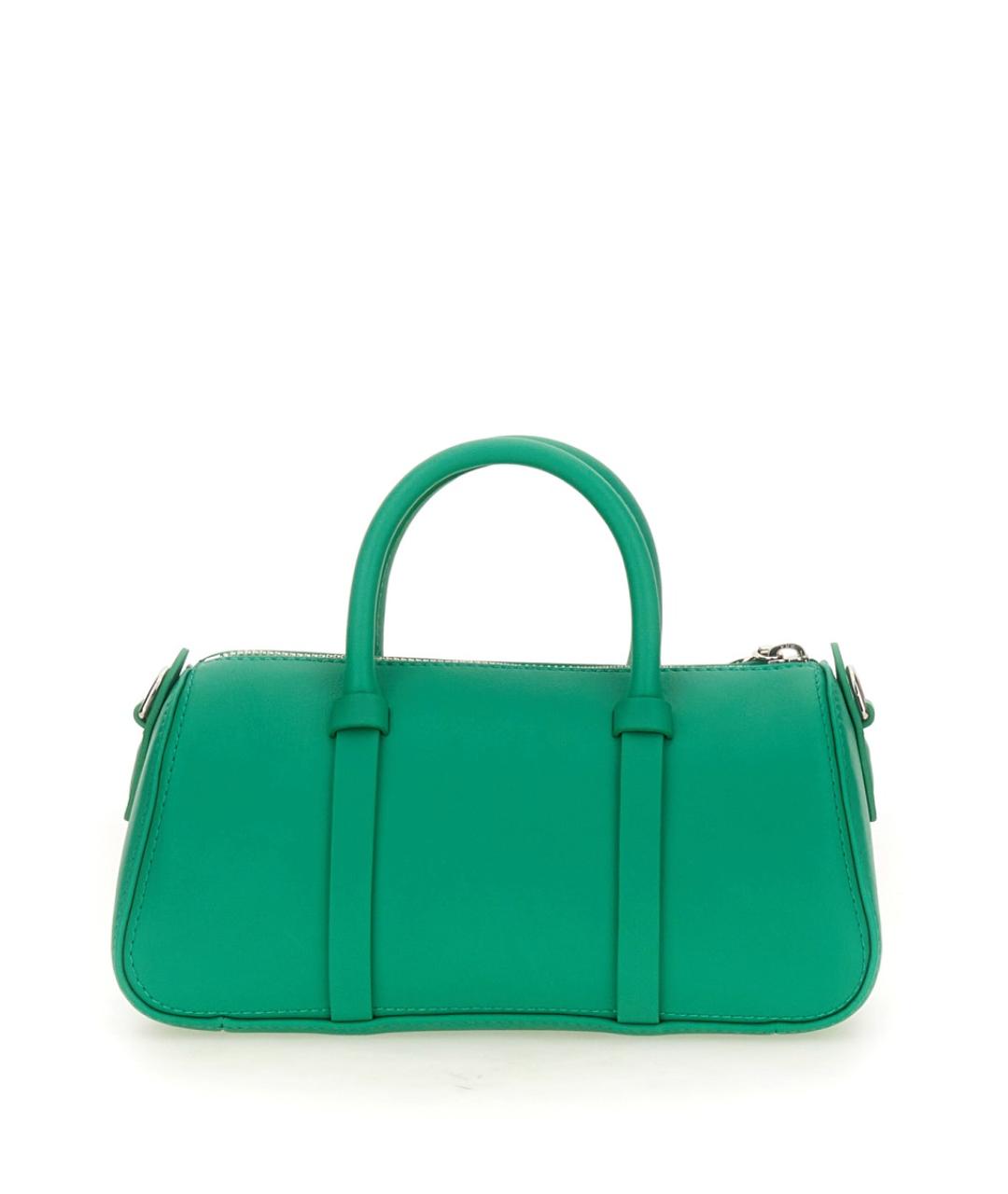 LONGCHAMP Зеленая кожаная сумка тоут, фото 2